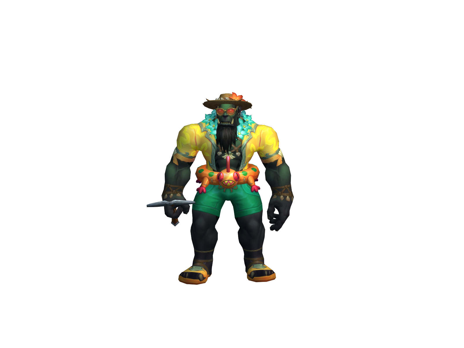 Rowetp 3D character render