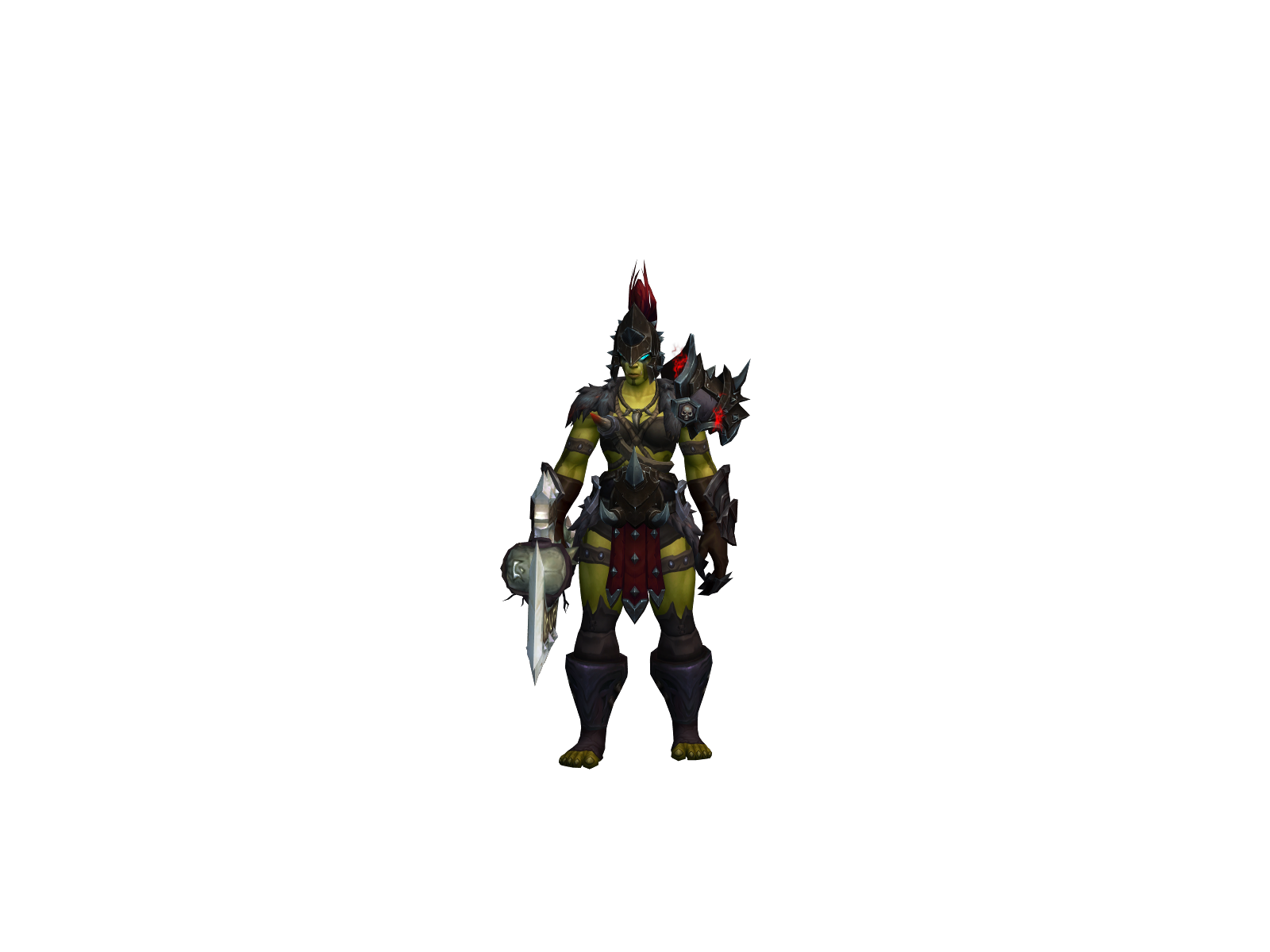 Rhazgoth 3D character render