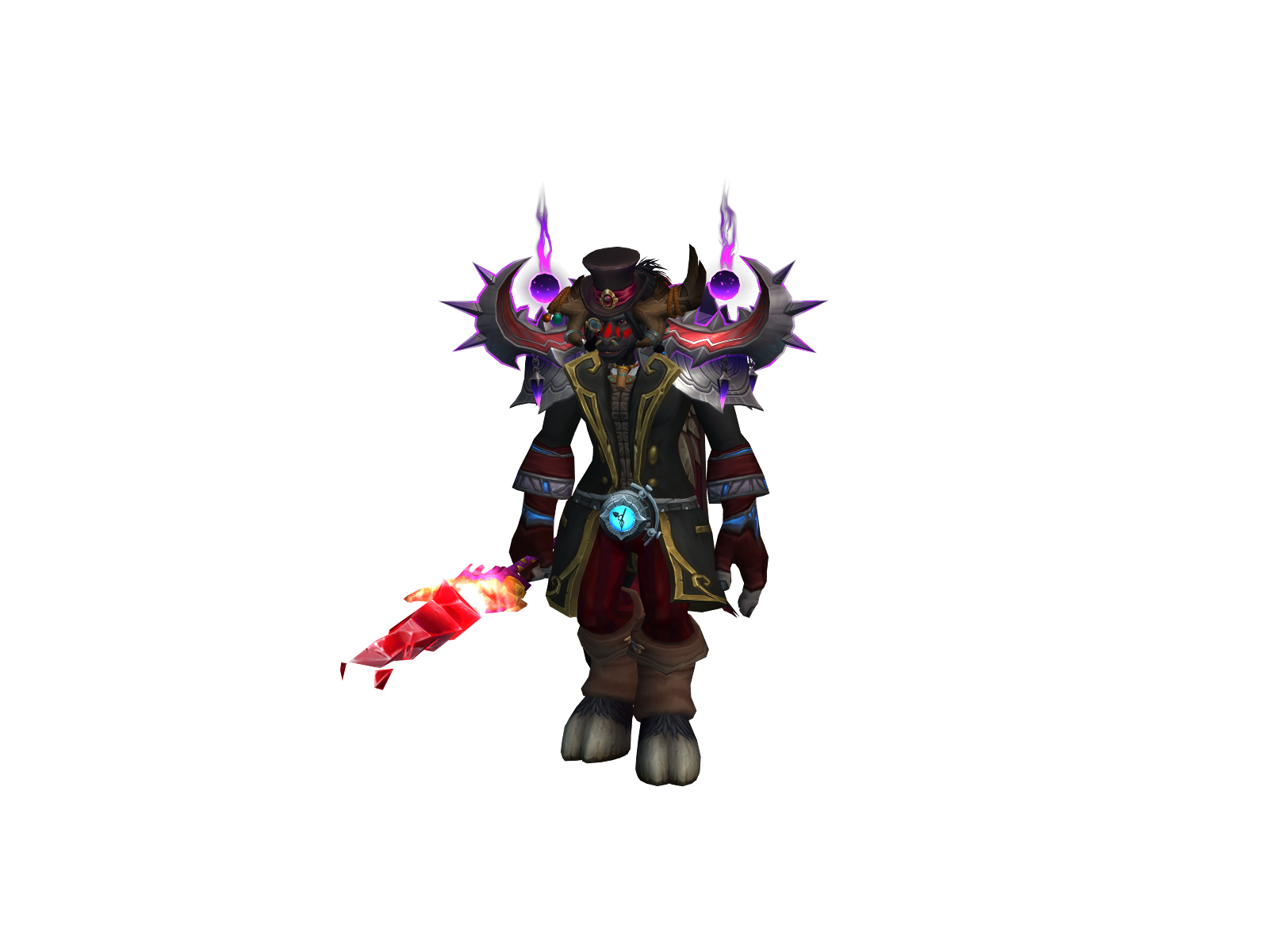 Shadymilk 3D character render