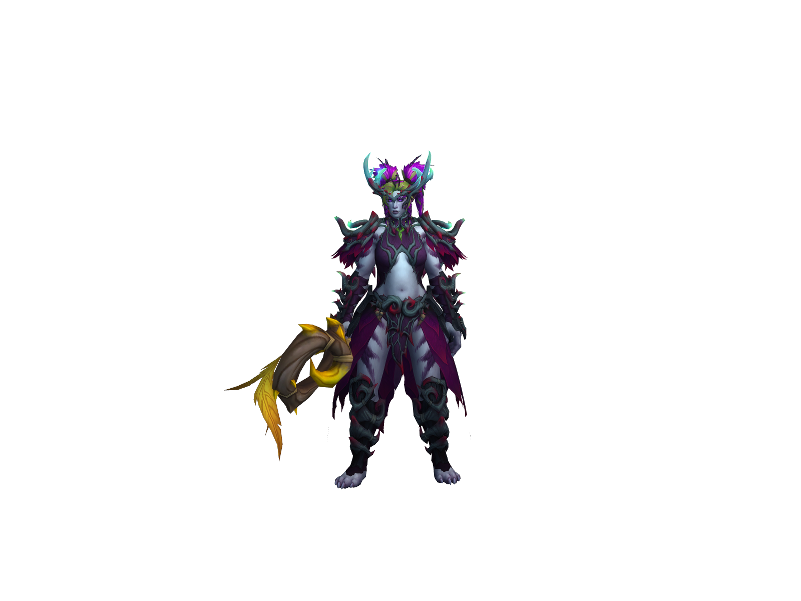 Lanydia 3D character render