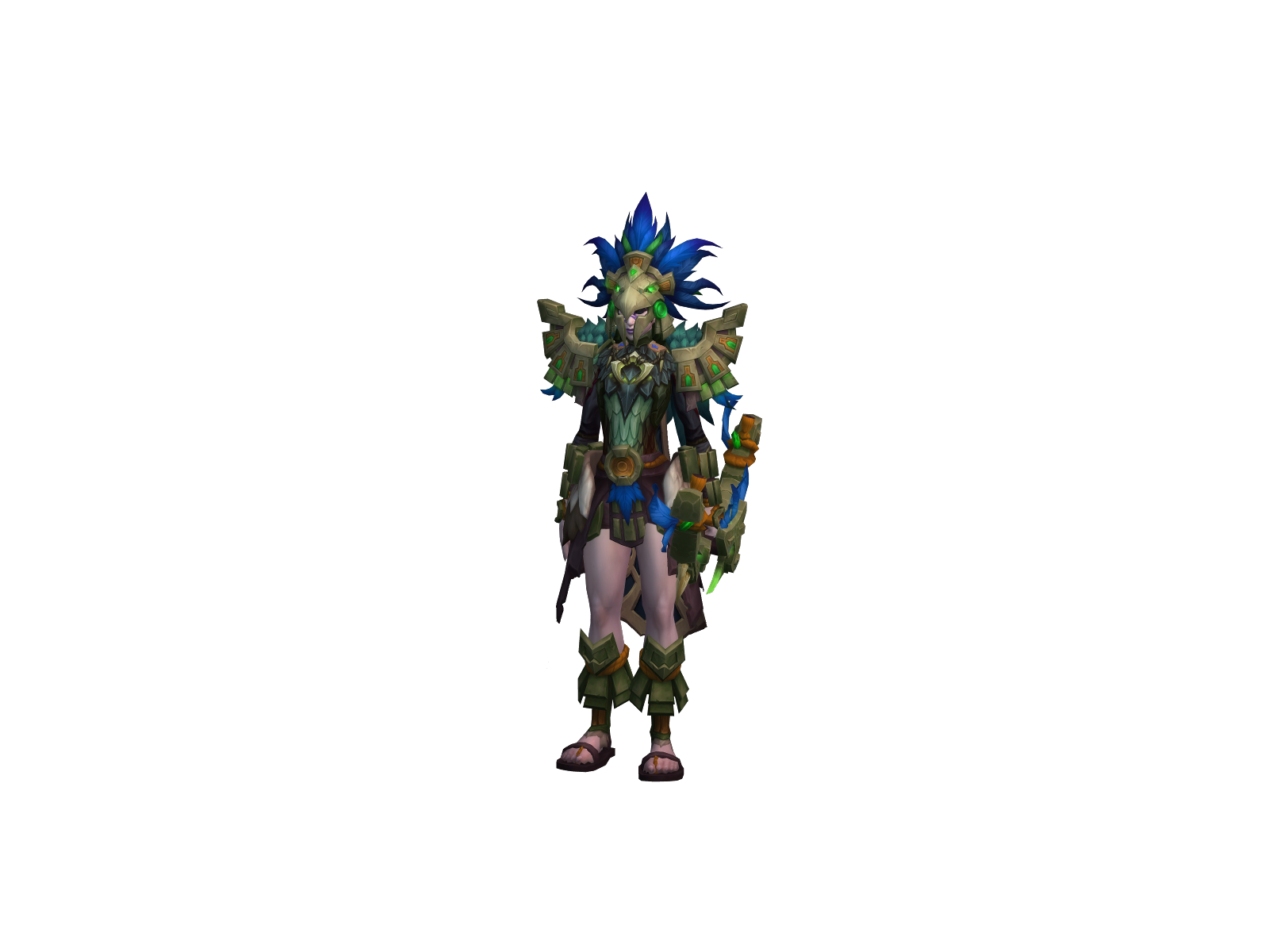 calmnight 3D character render