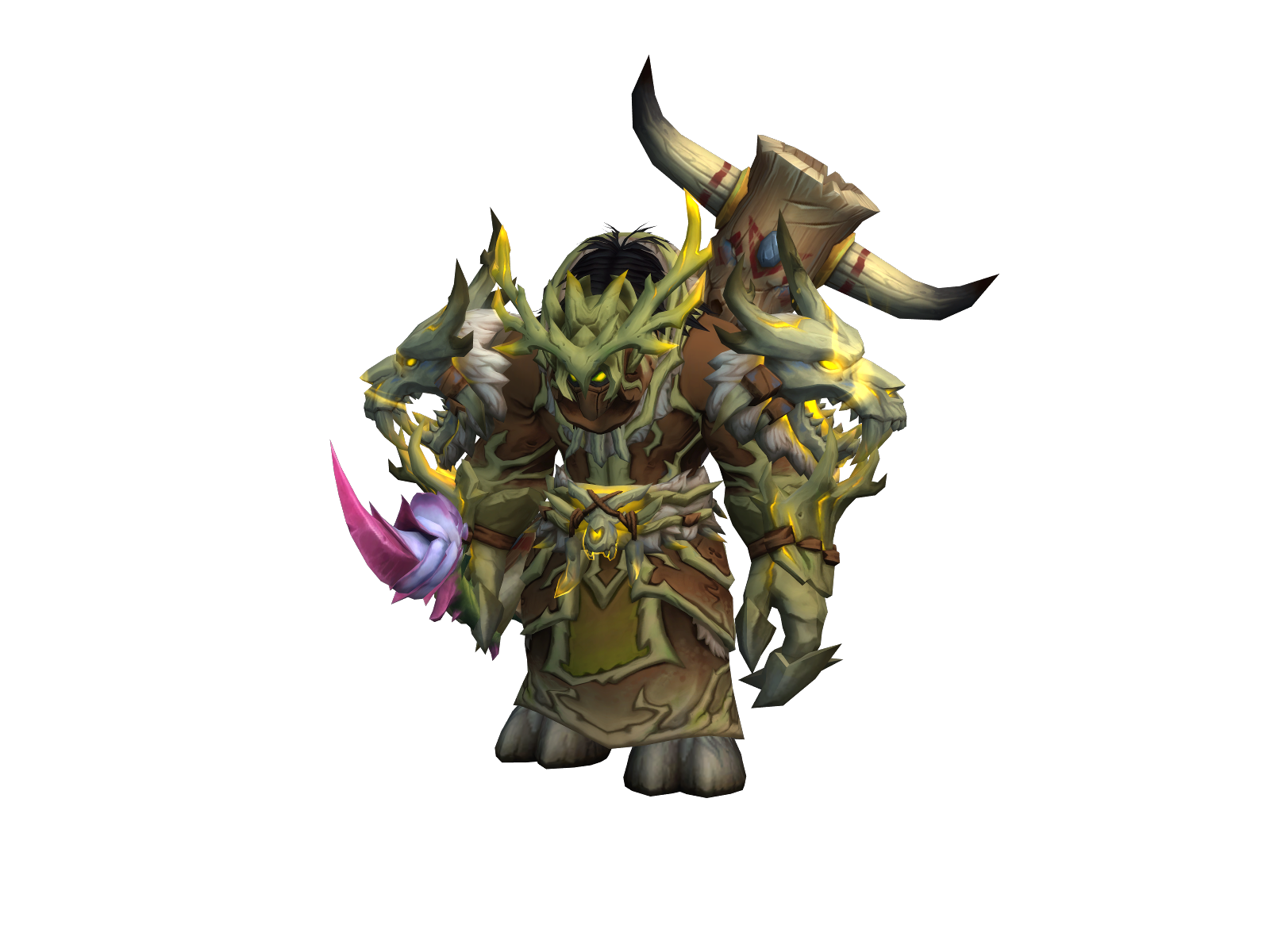 Kaladax 3D character render