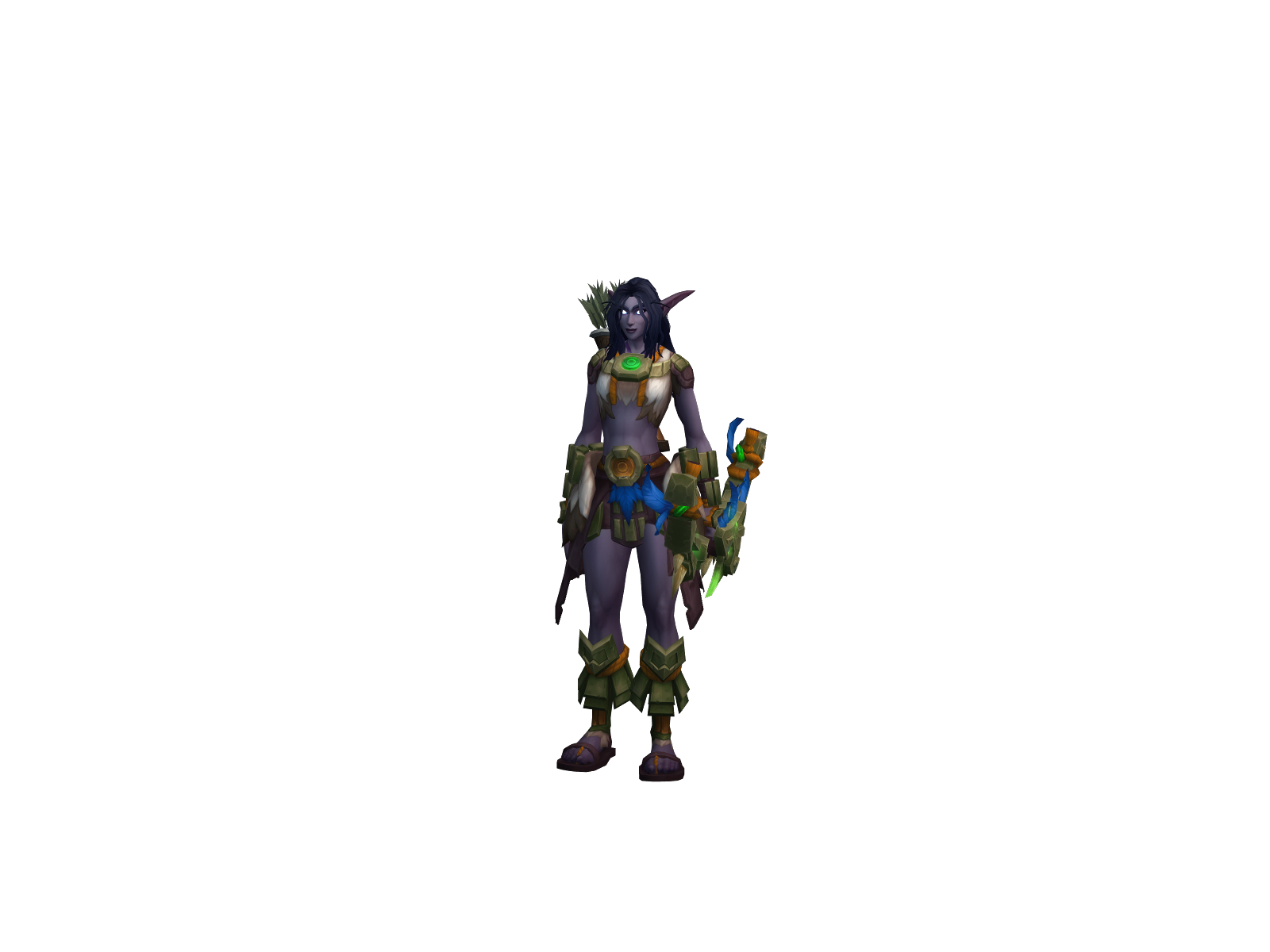 Nocturne 3D character render