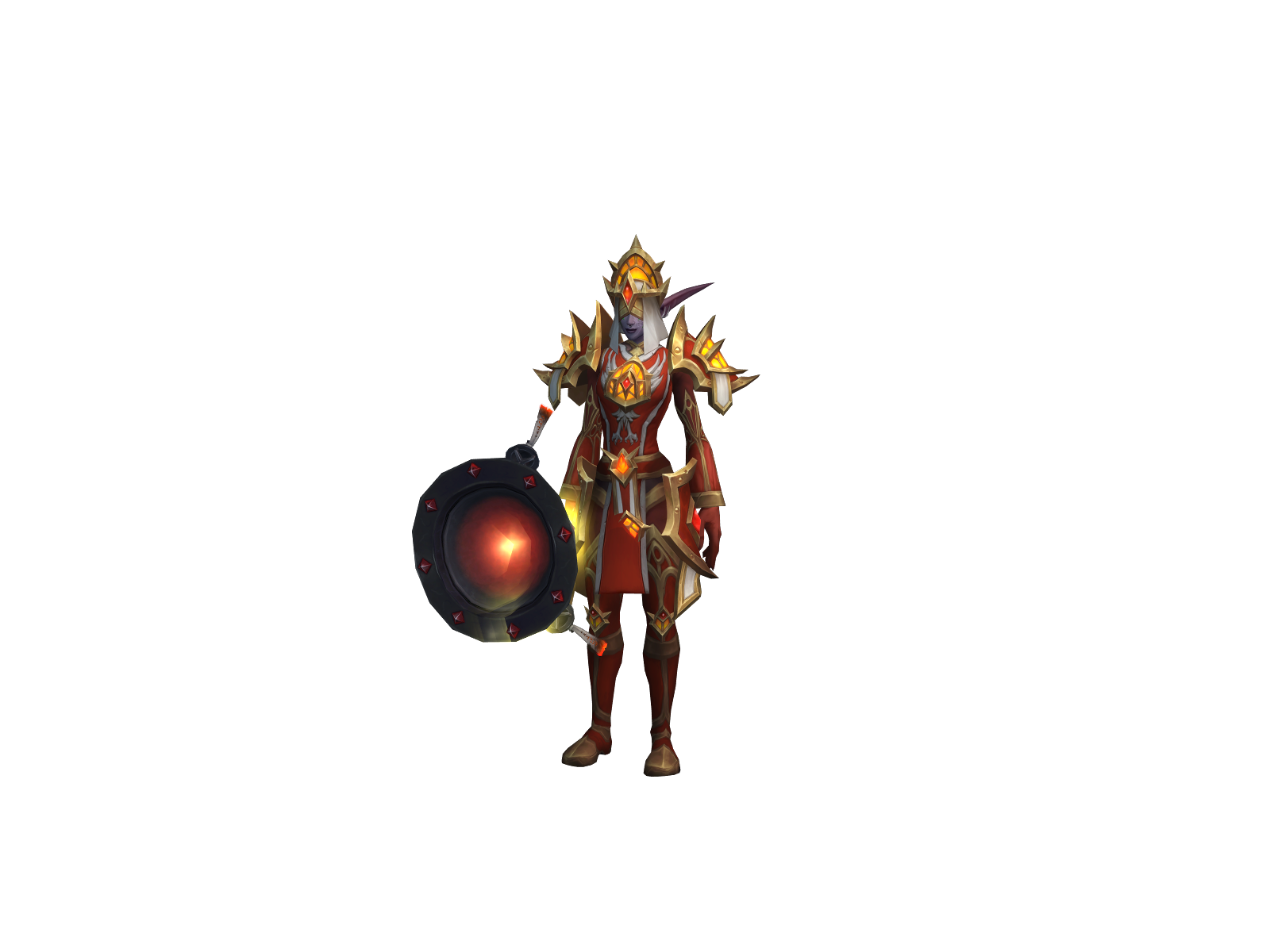 Meldbamsen 3D character render