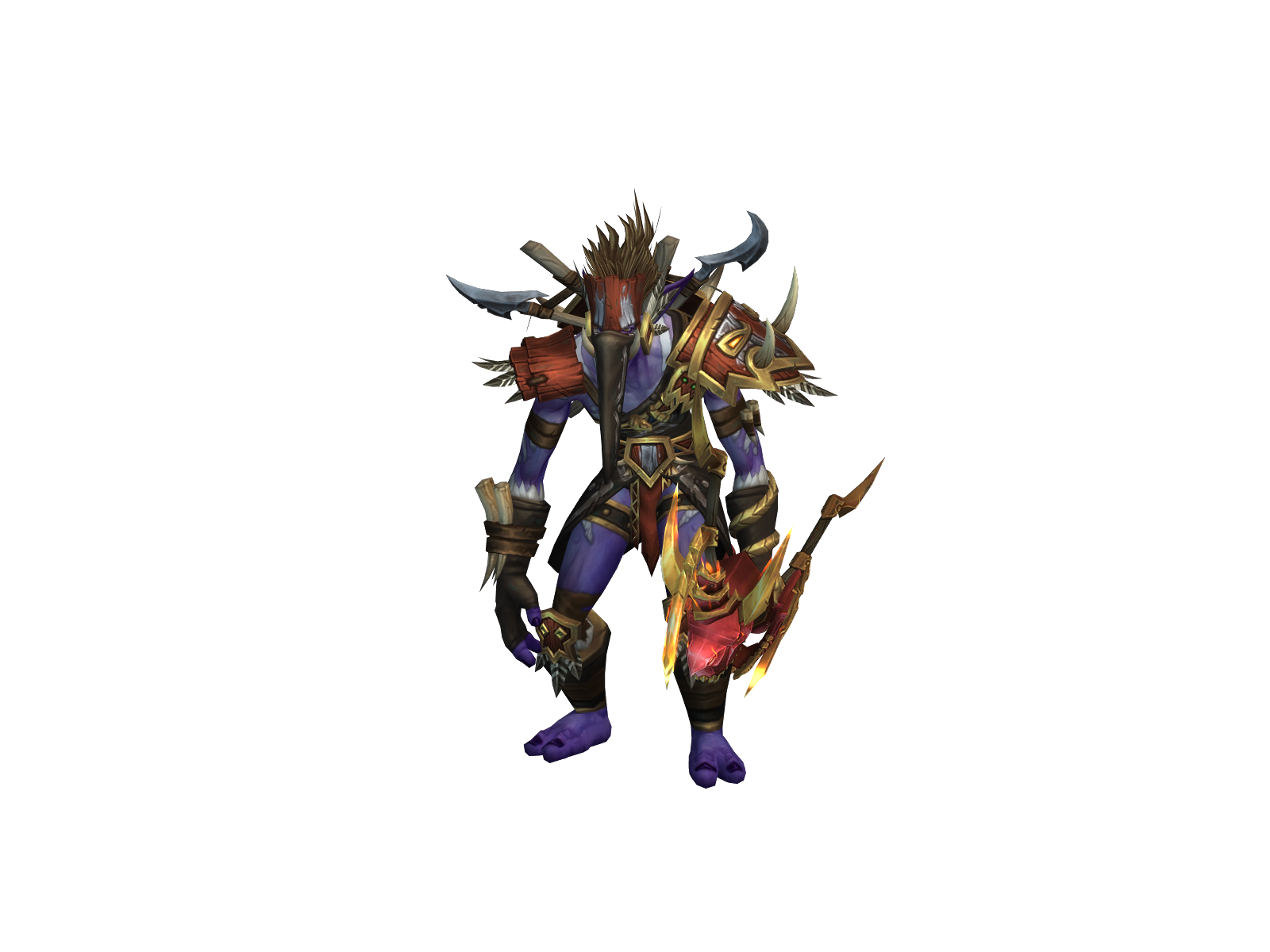 Avor 3D character render