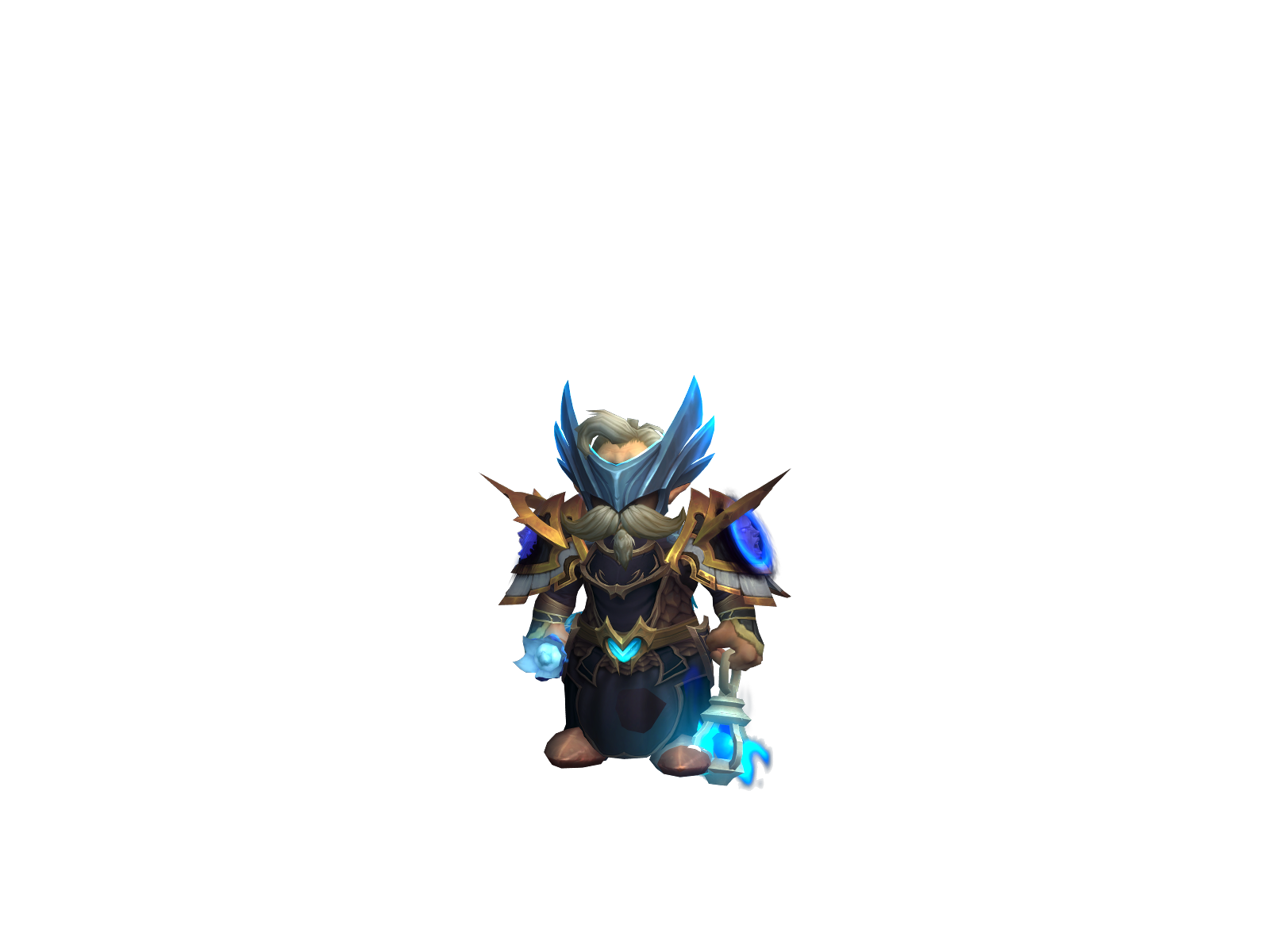 Rôshî 3D character render