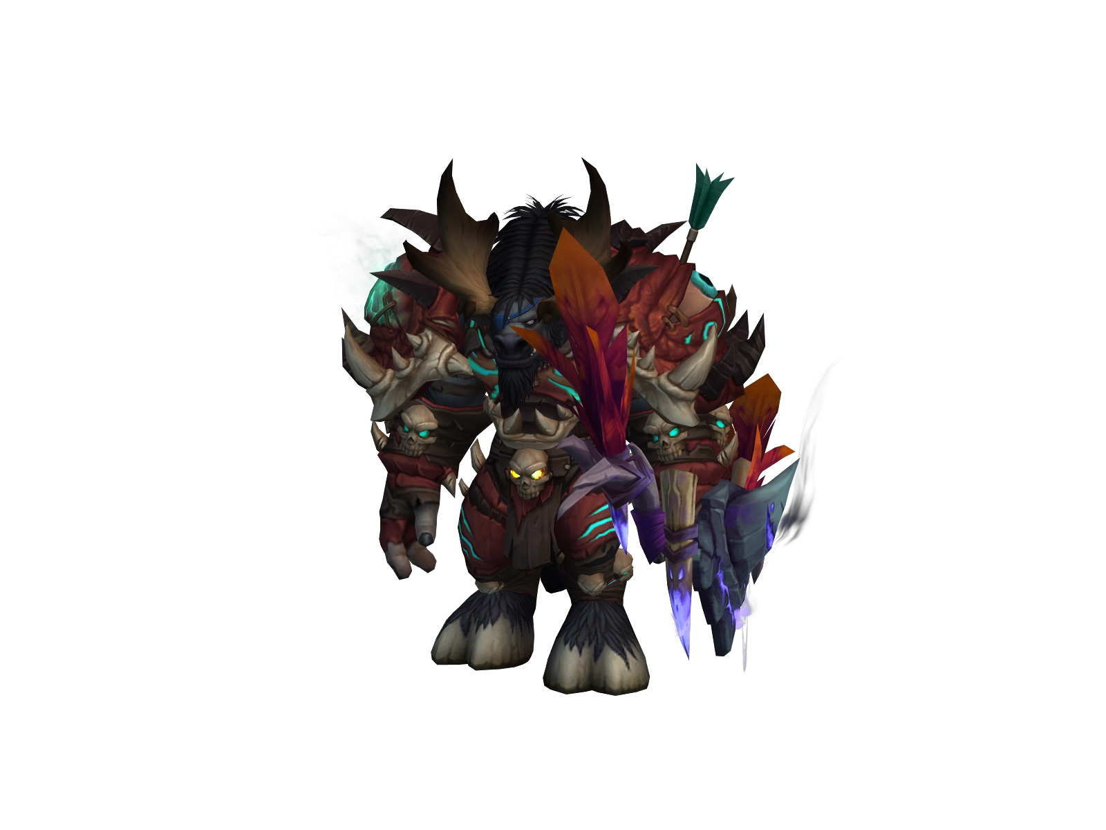 Mordxh 3D character render
