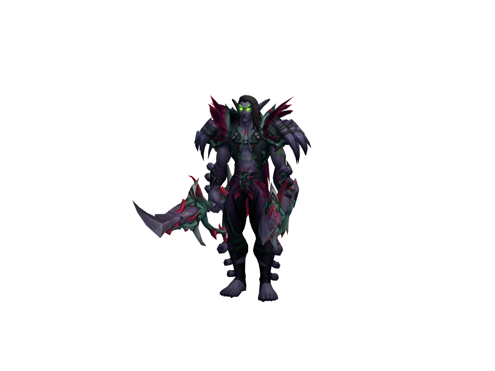 Aethe 3D character render