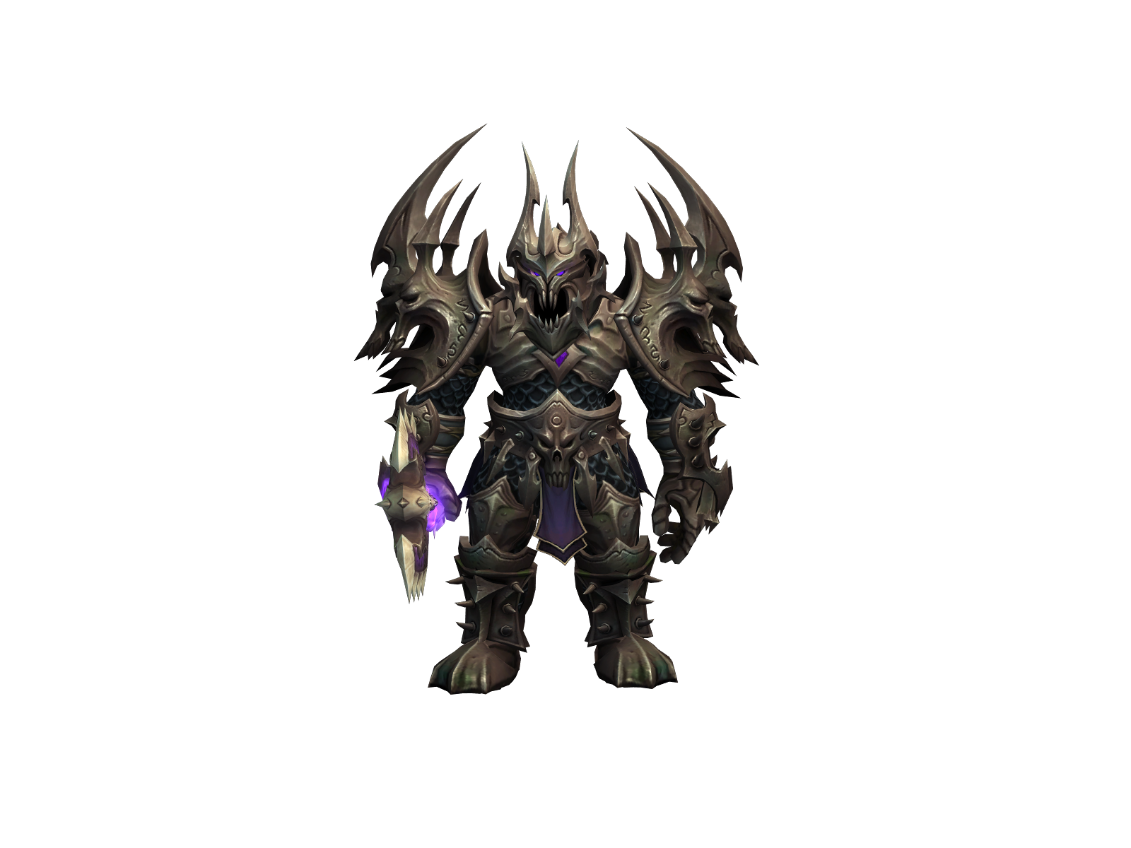 Gorias 3D character render