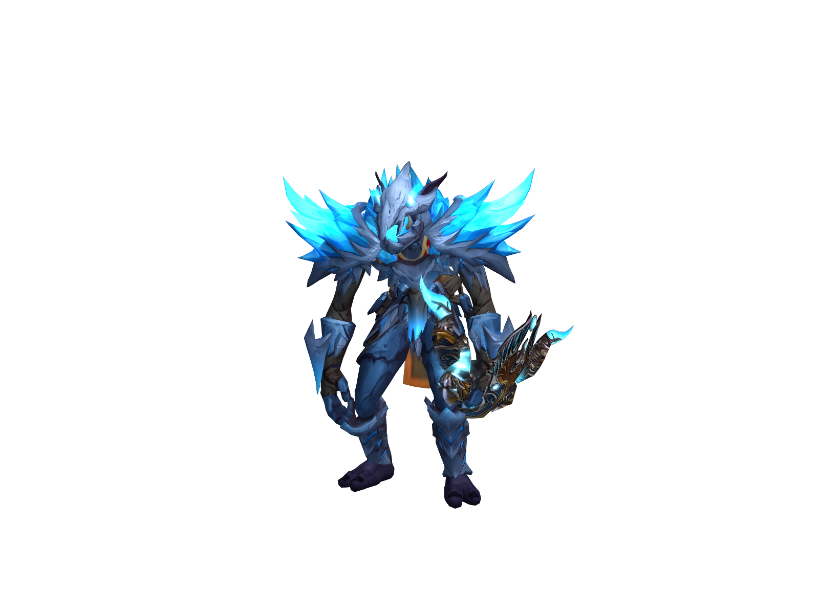 Lyxose 3D character render
