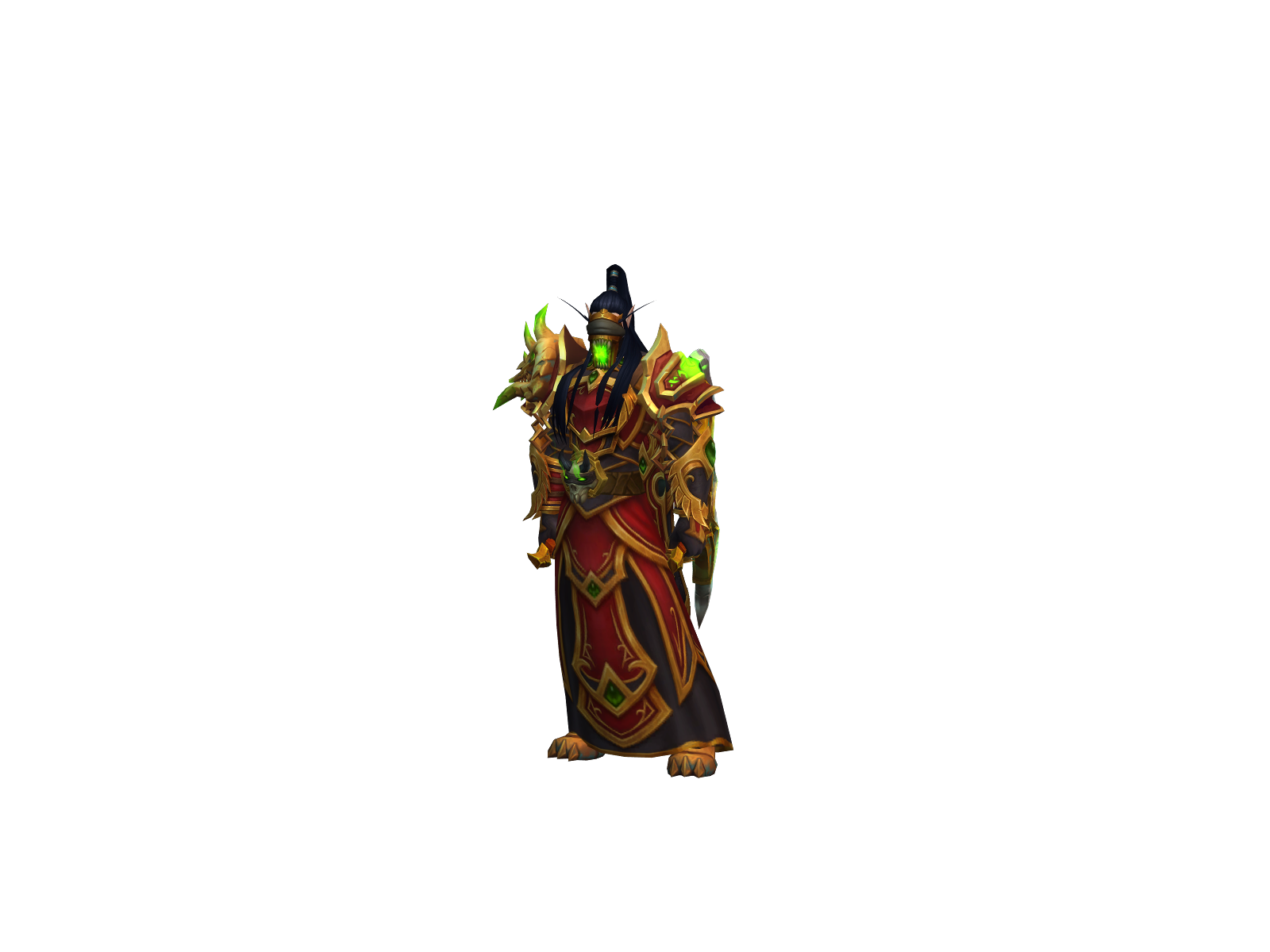 Yarghon 3D character render