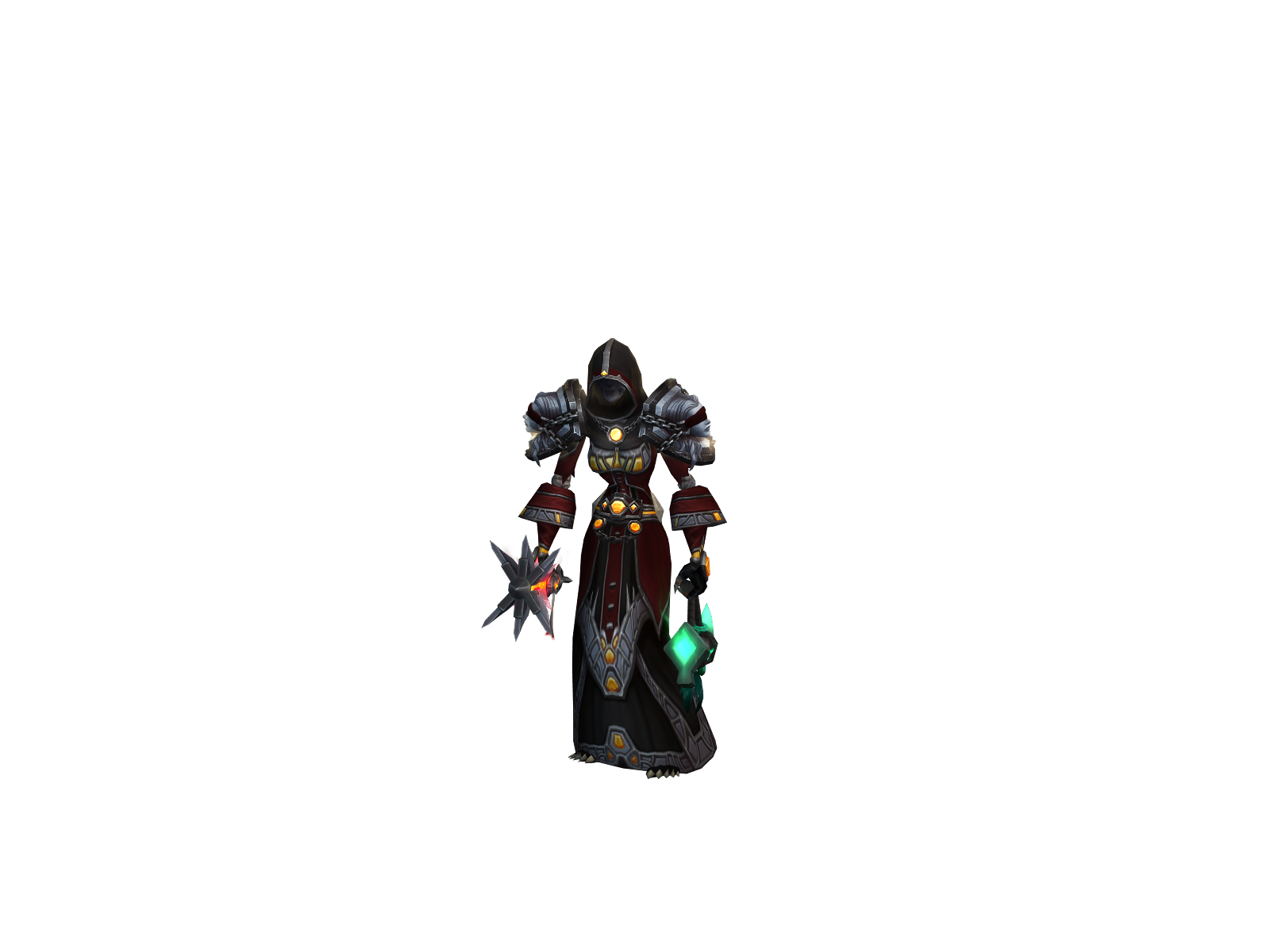 Spineless 3D character render