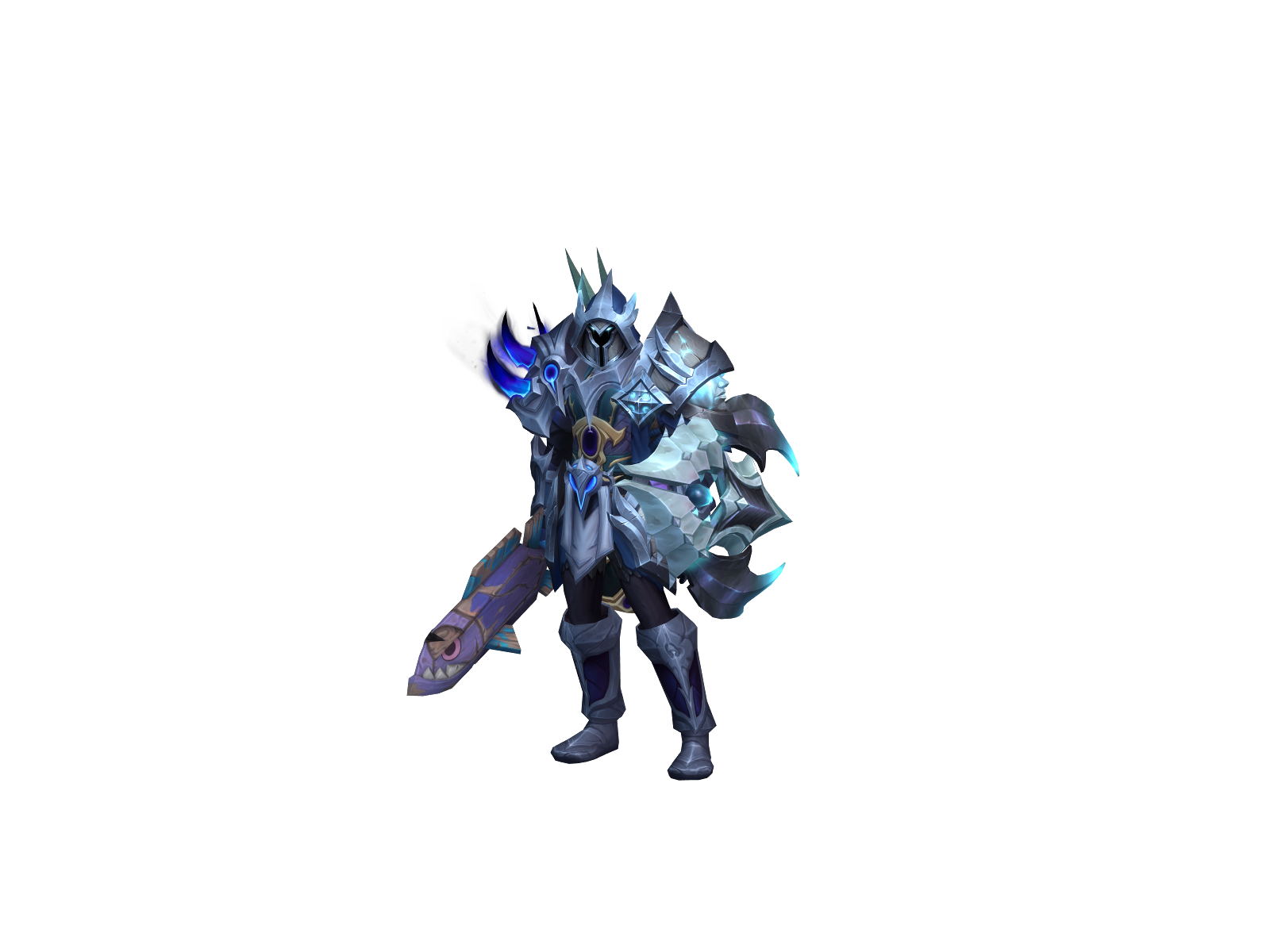 Serverreset 3D character render
