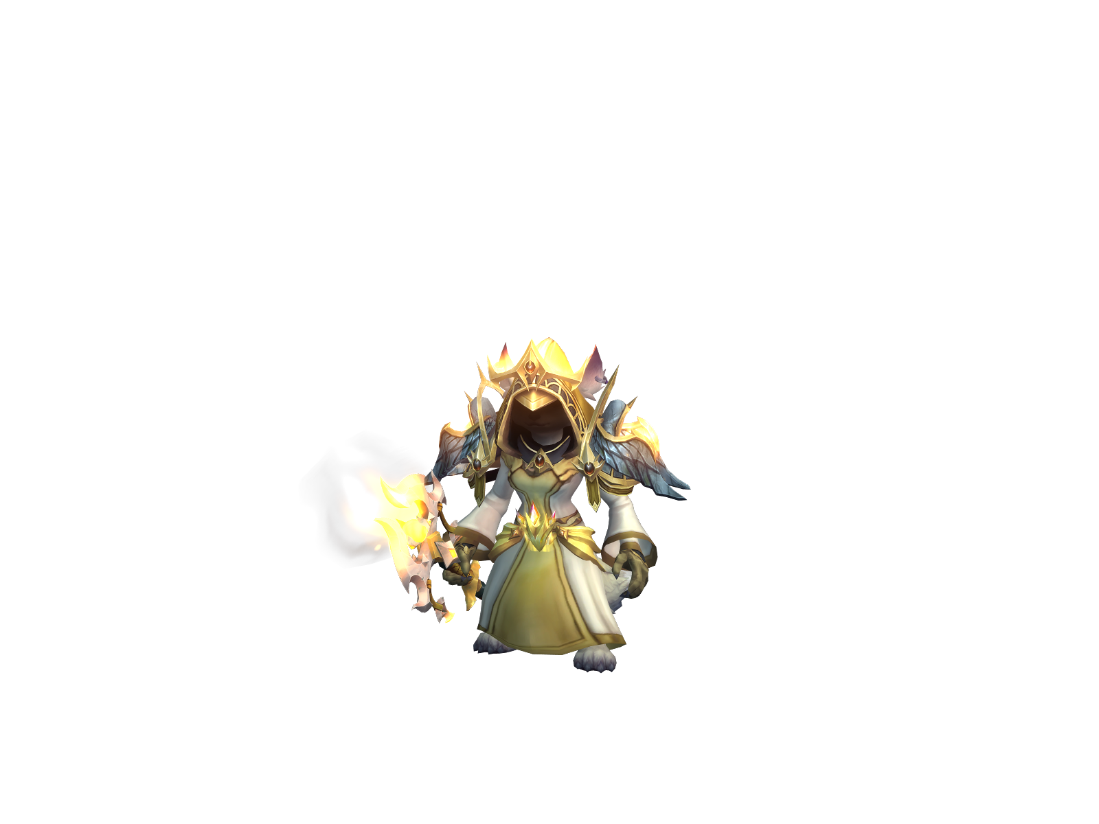 Svetlaya 3D character render