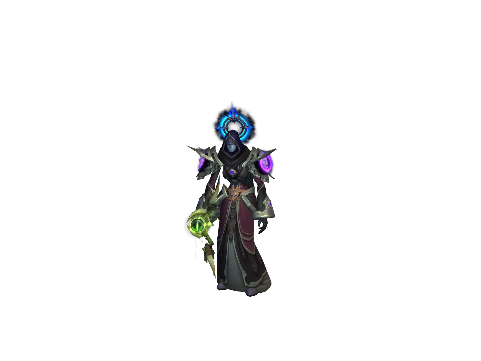 Fivequeens 3D character render