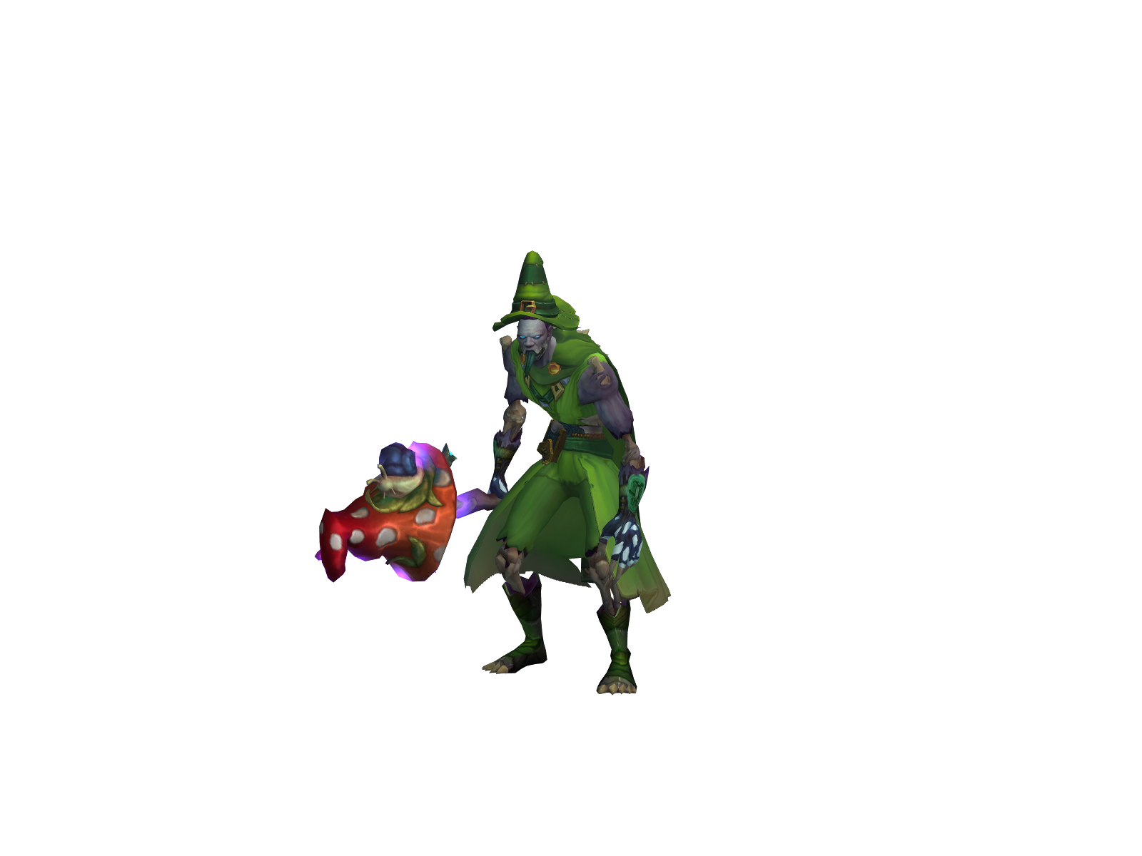 Veramyst 3D character render