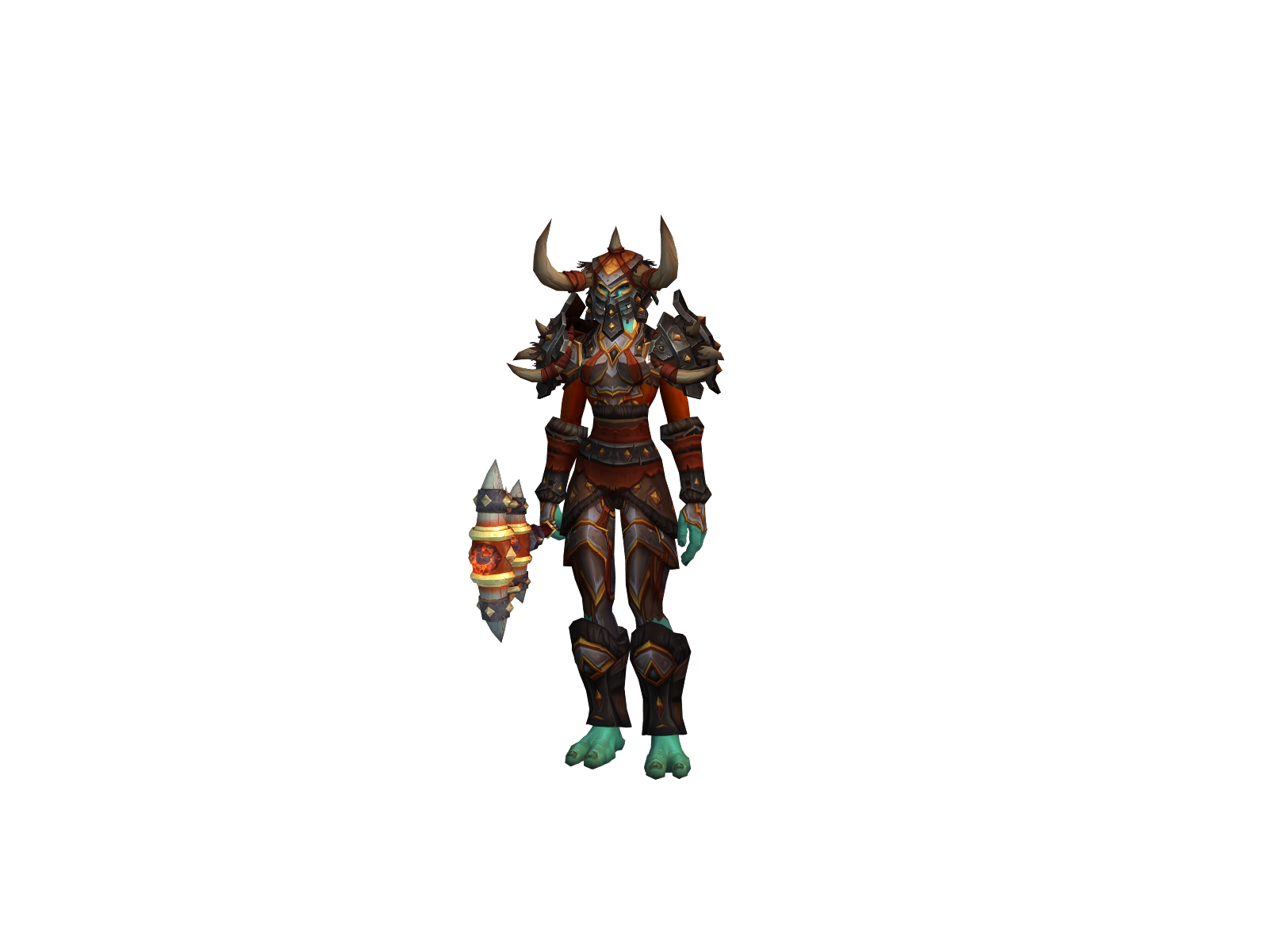 Shkodnicya 3D character render