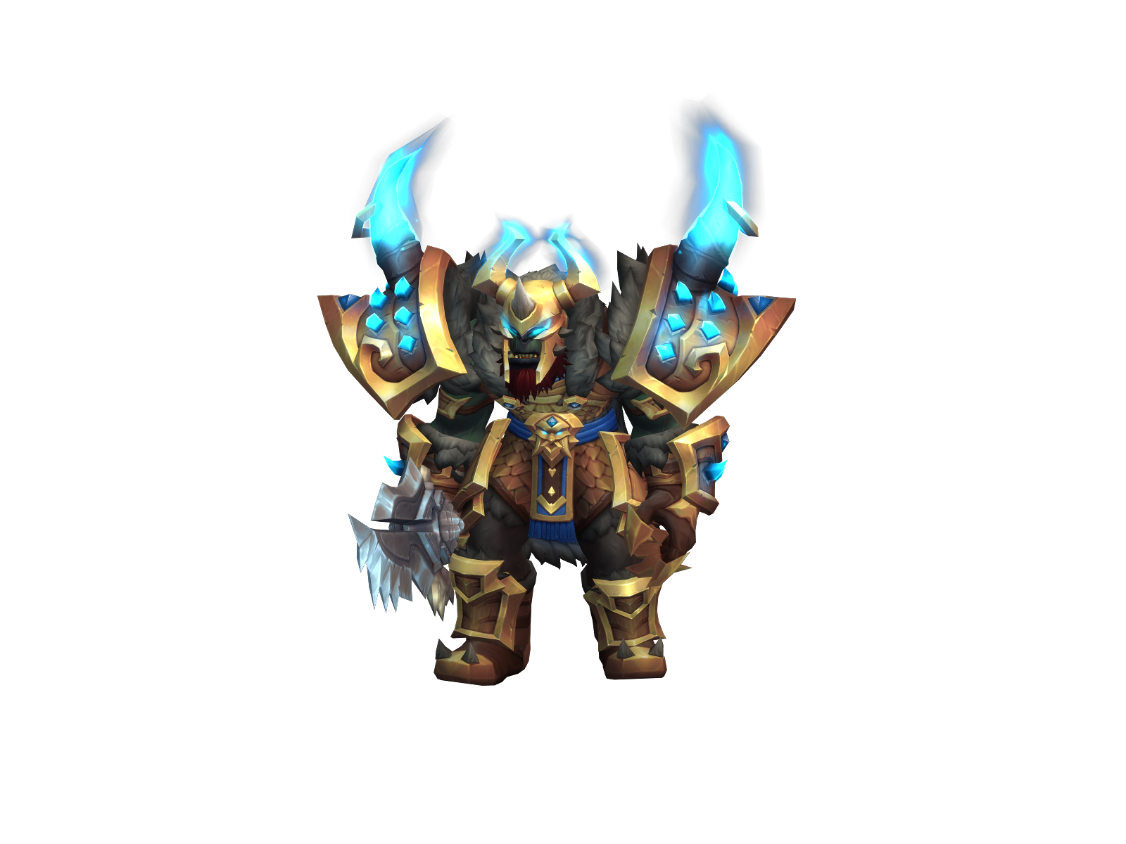 Zugstorm 3D character render