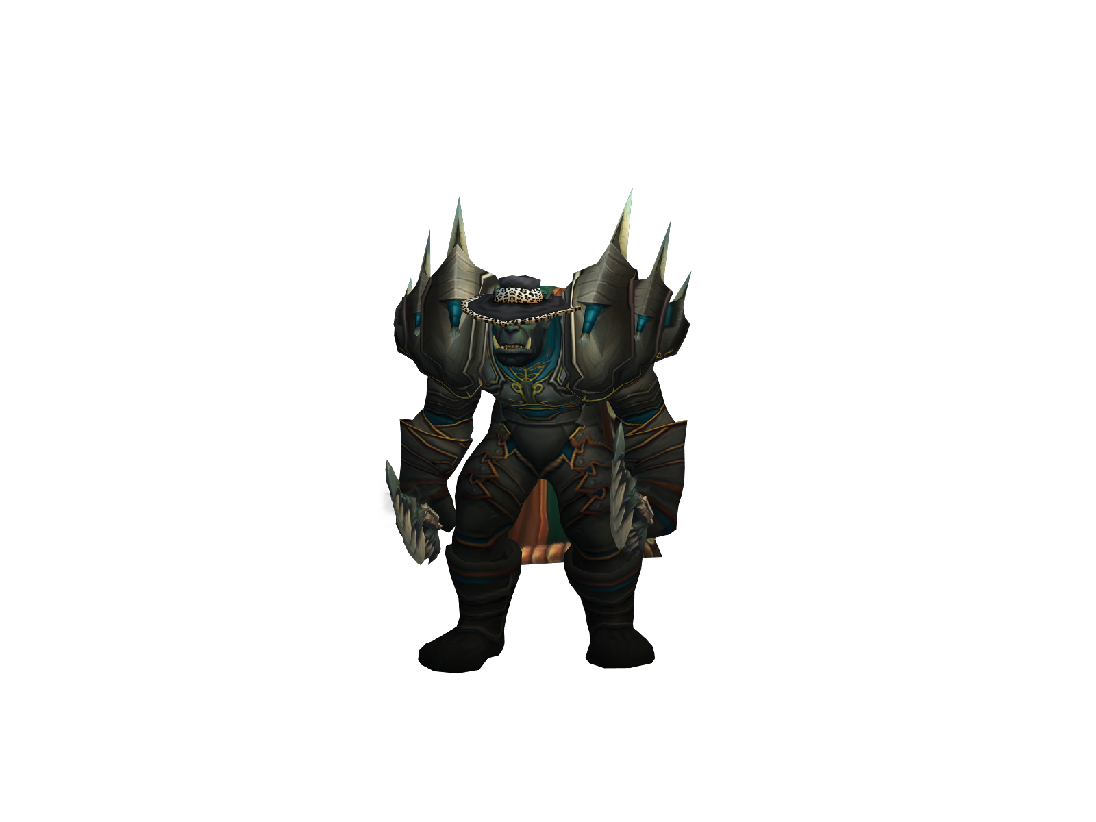 Bootybaker 3D character render