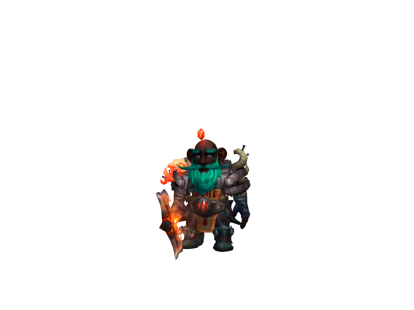Yhgat 3D character render