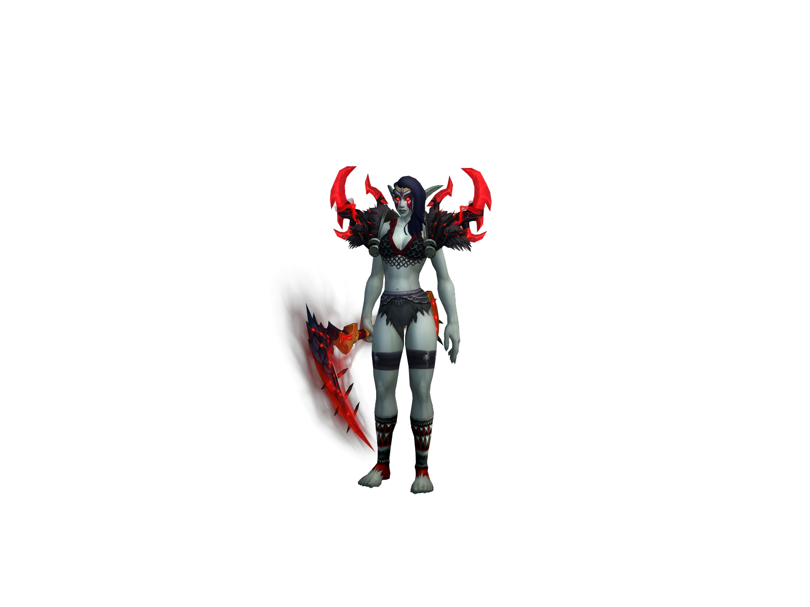 Vylen 3D character render