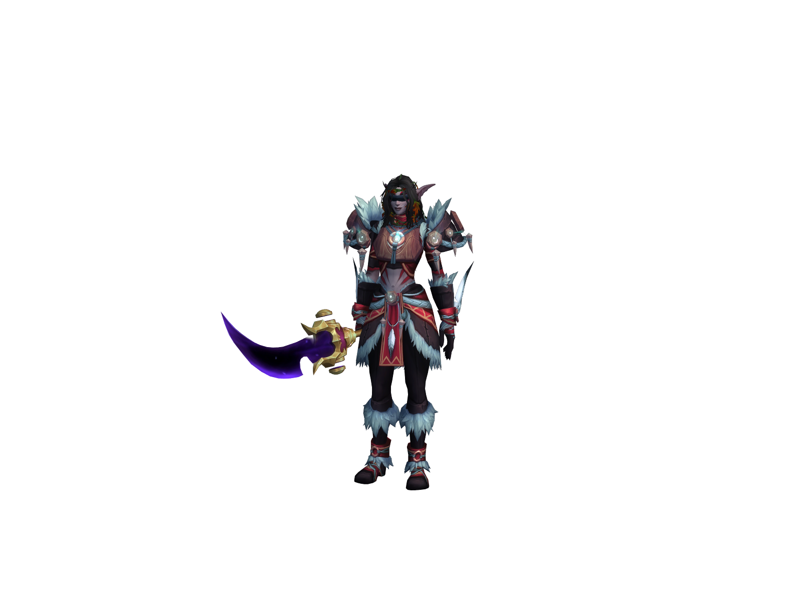 Realmadruïd 3D character render