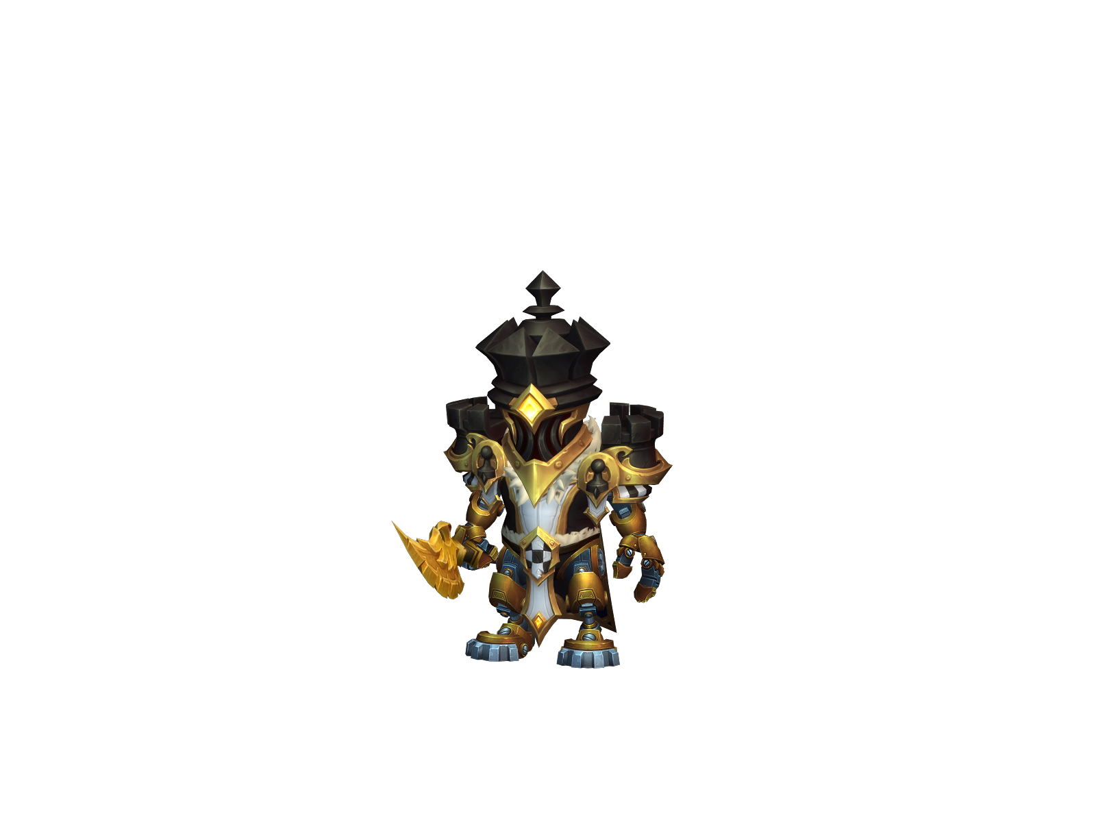 Ironfirefist 3D character render