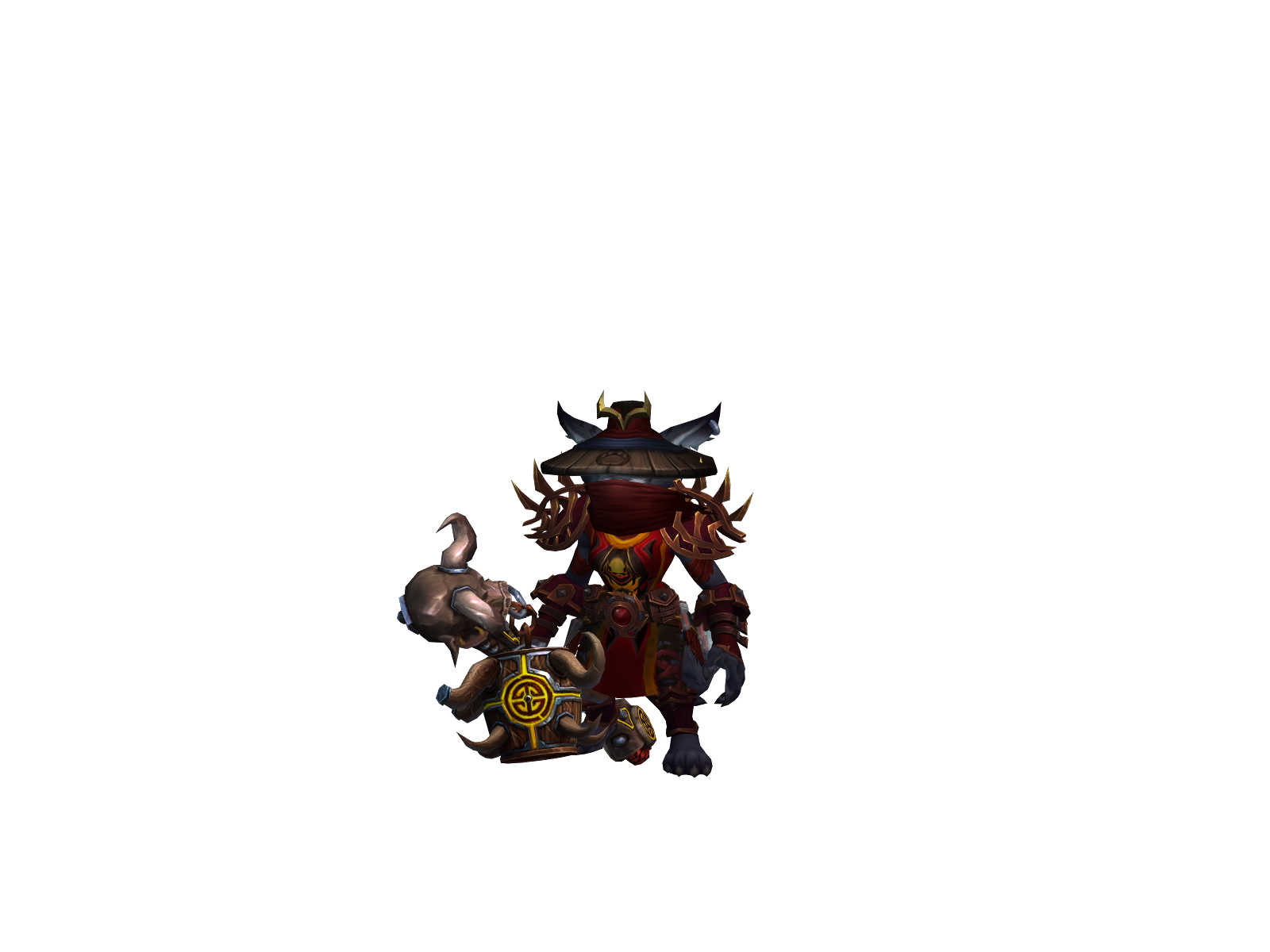 Ganseki 3D character render