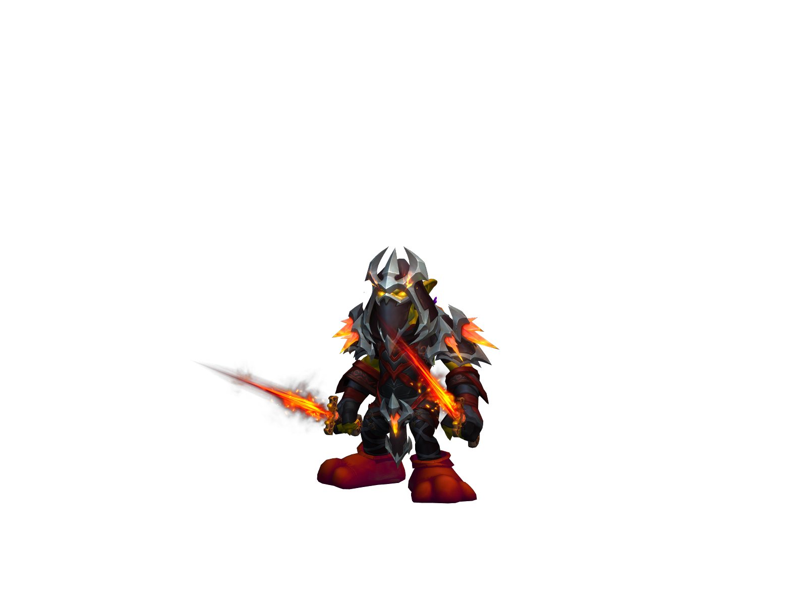 Sveittur 3D character render