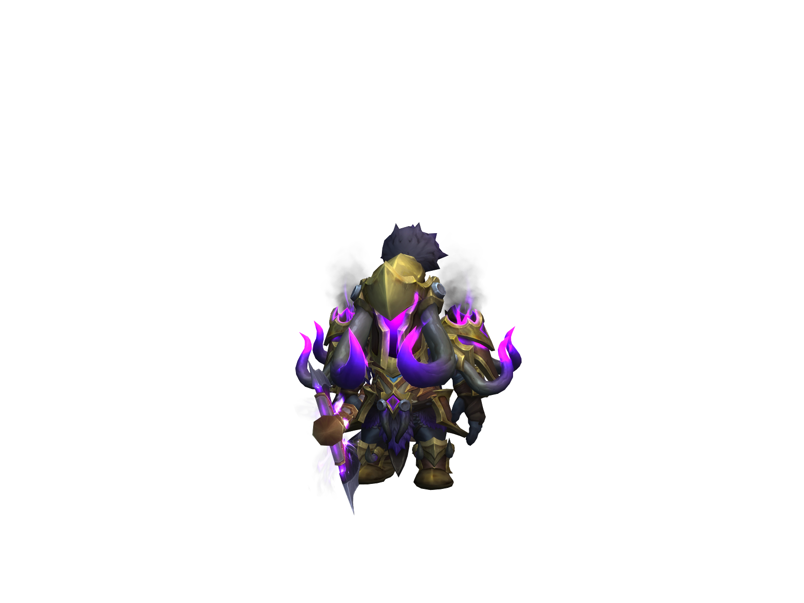 Littlergold 3D character render