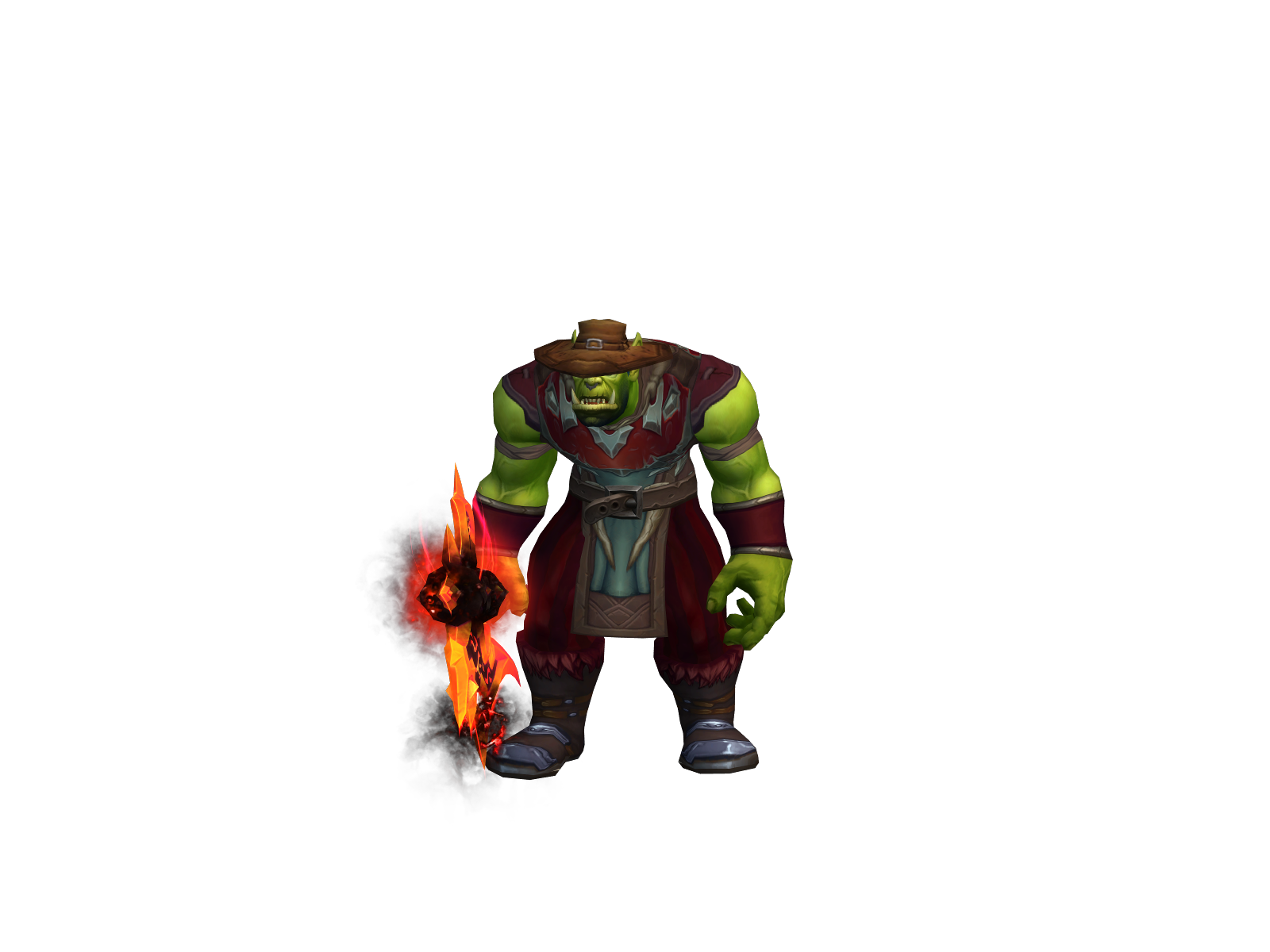 Punchez 3D character render