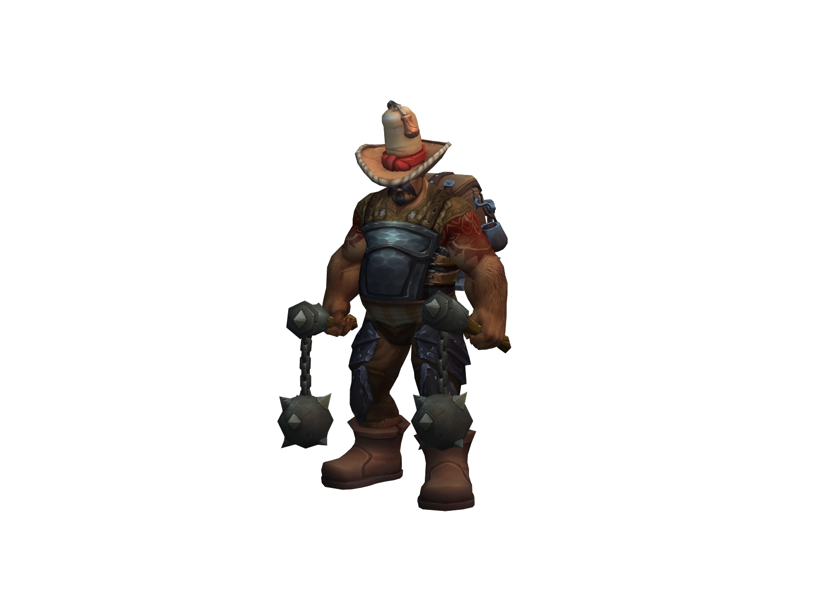 Mexicanos 3D character render