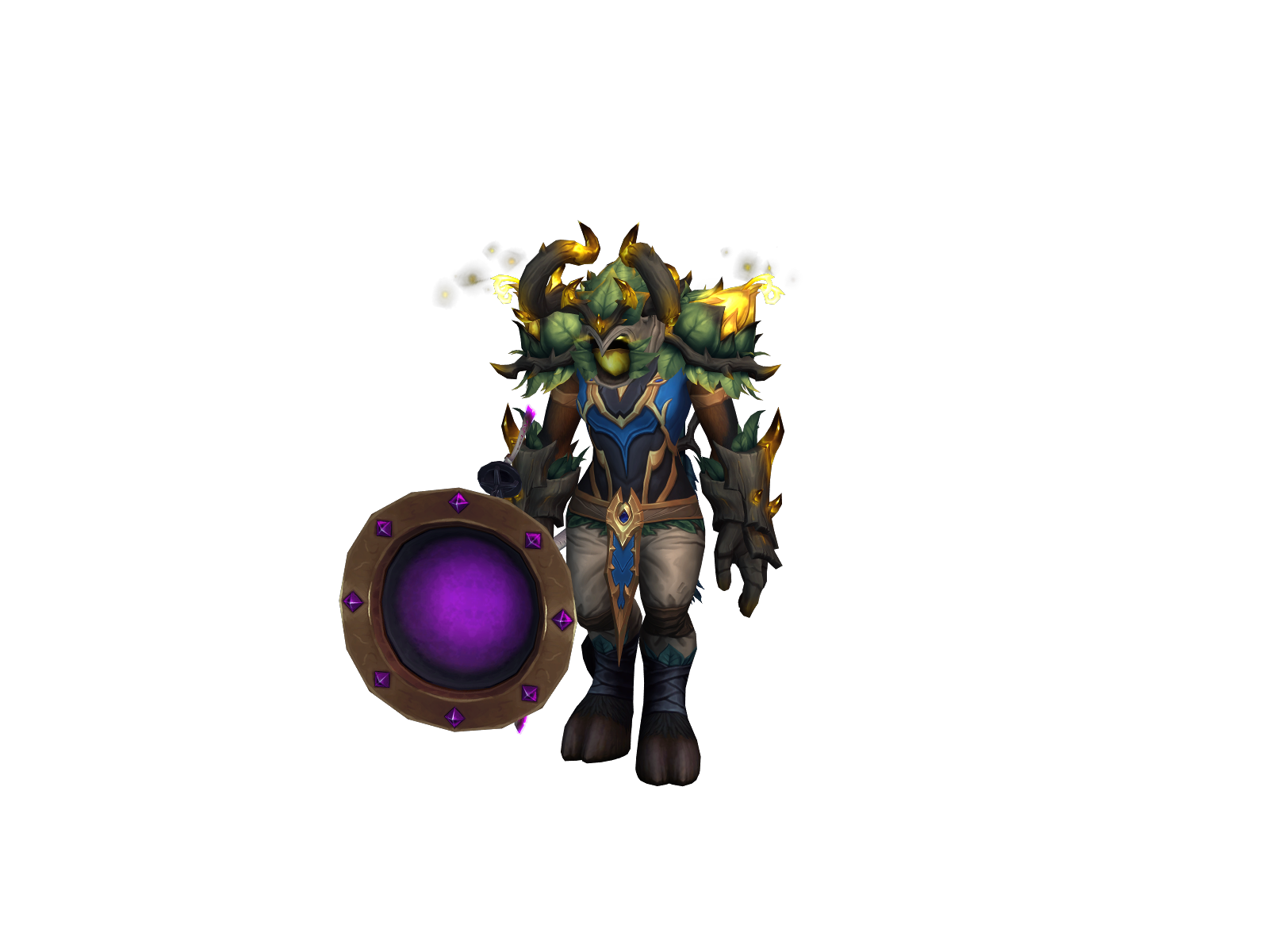 Moonu 3D character render