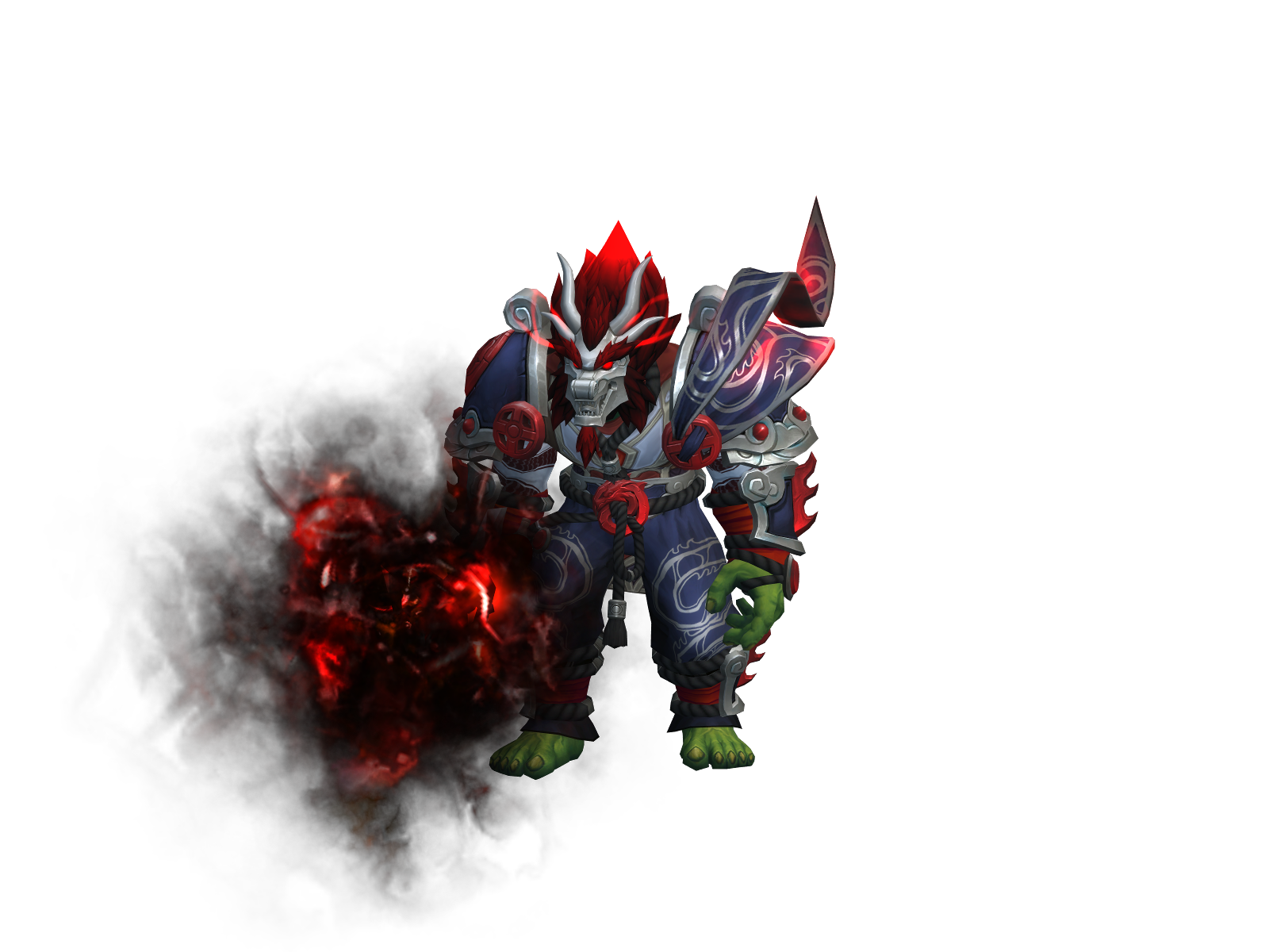 Ðârkçhî 3D character render