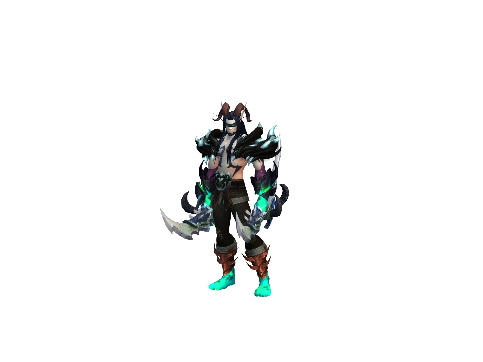 Xspreadeagle 3D character render