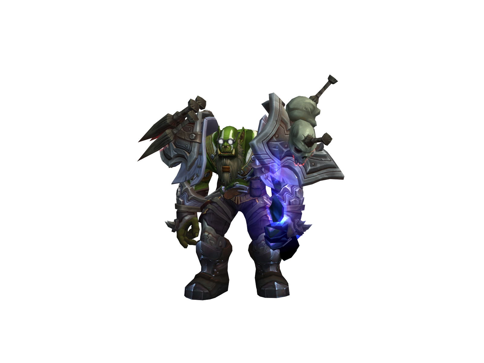 Robenstahben 3D character render