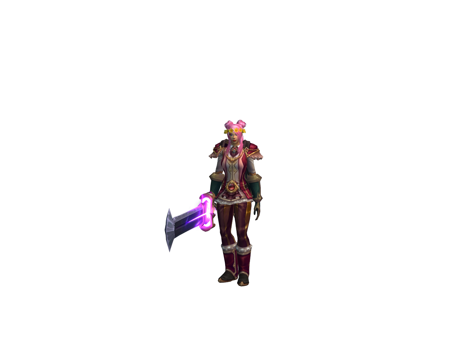 Kisska 3D character render