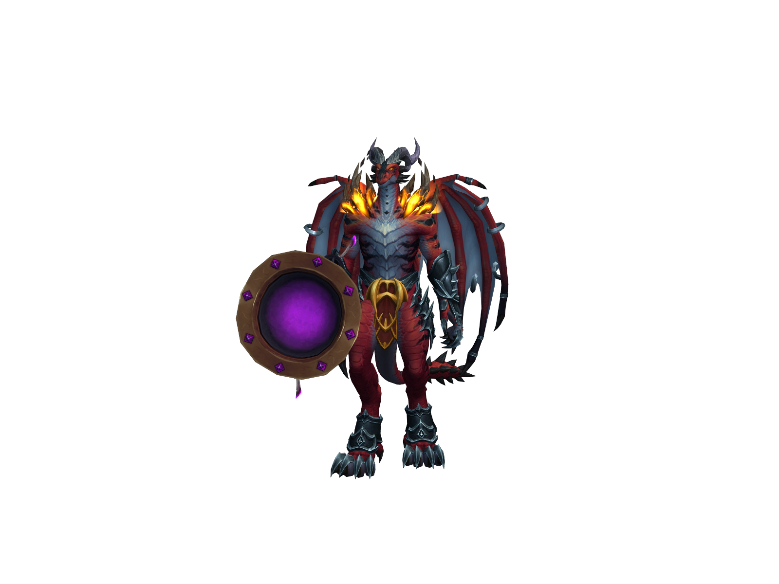 Smergol 3D character render