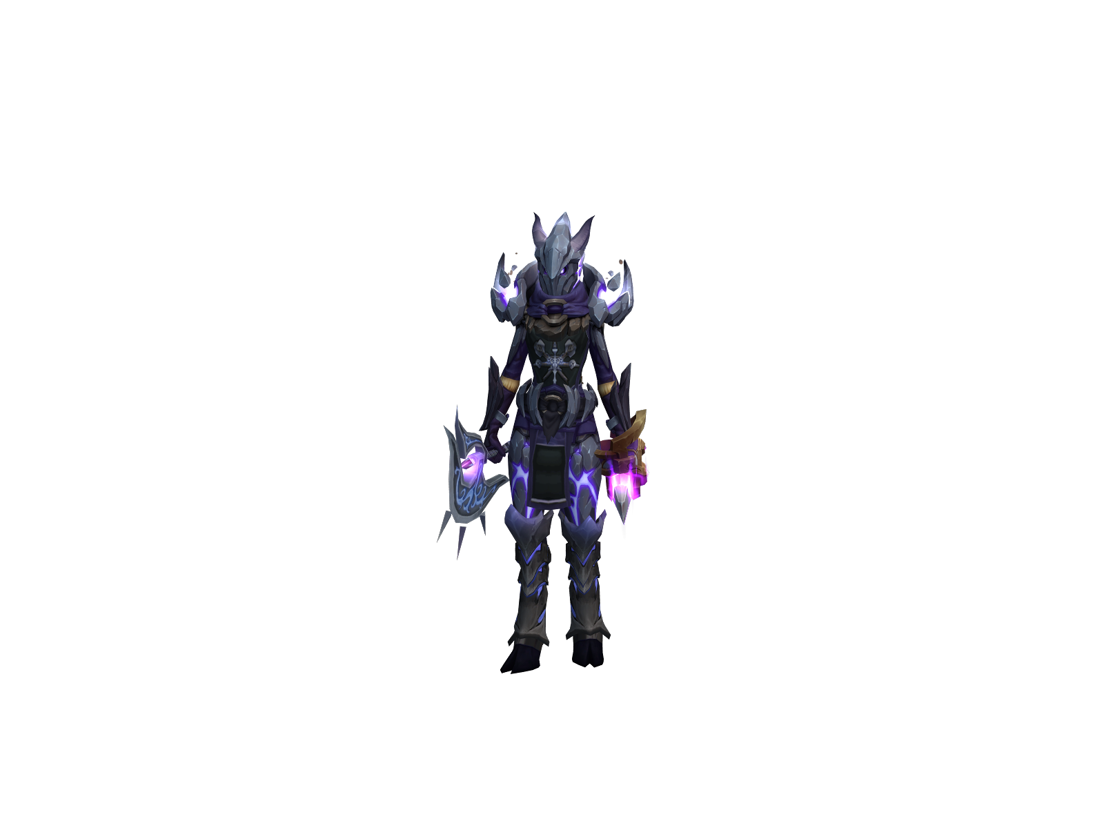 Shamoholic 3D character render