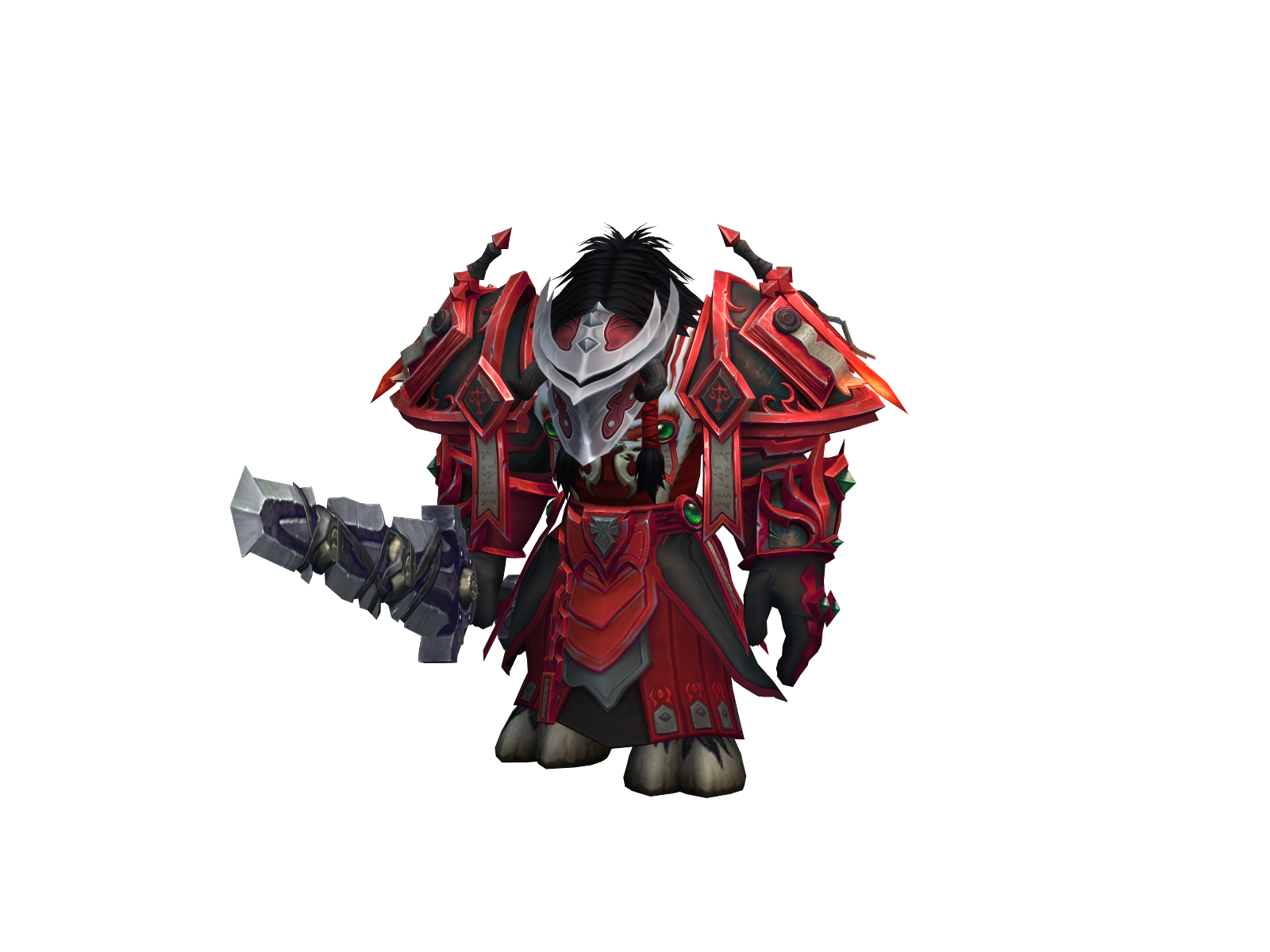 Evoret 3D character render
