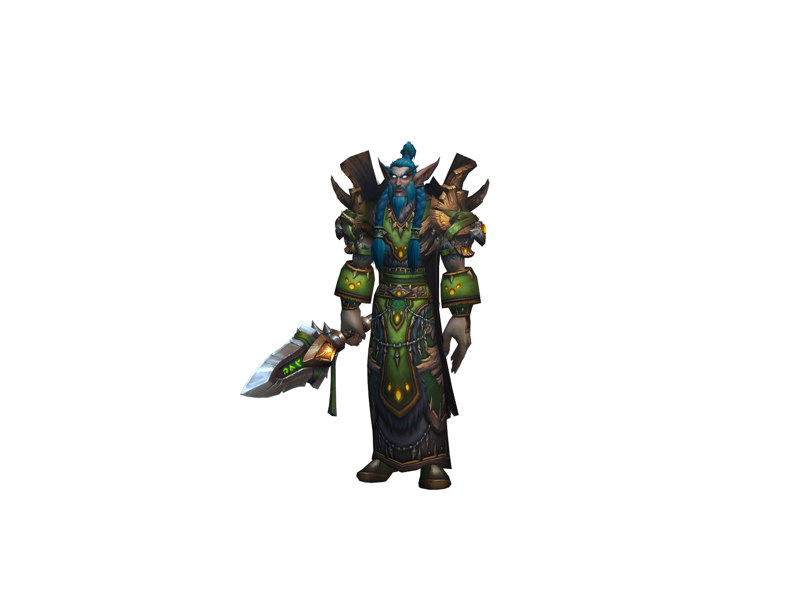Snago 3D character render