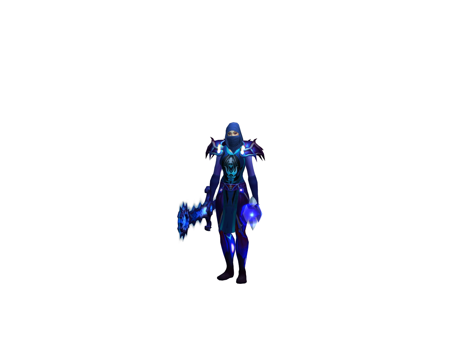 Zoomerlock 3D character render