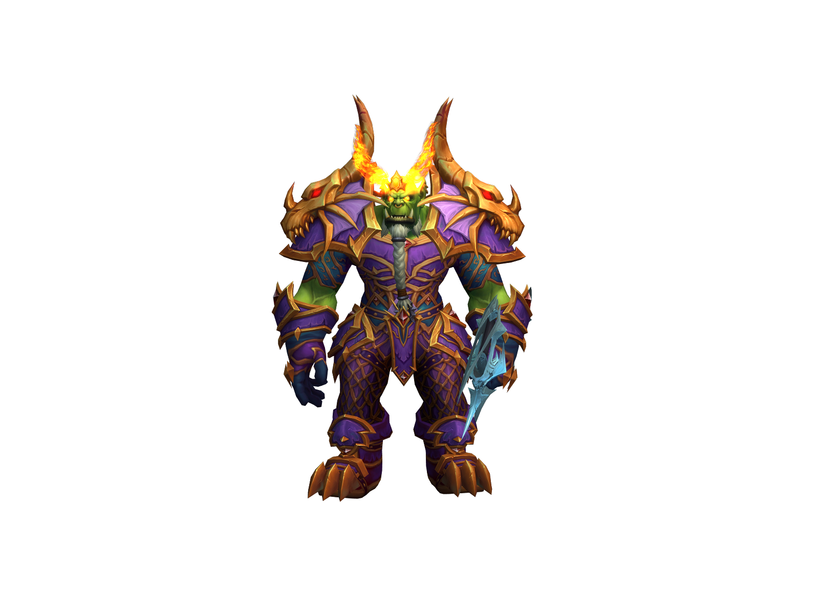 Bulzak 3D character render