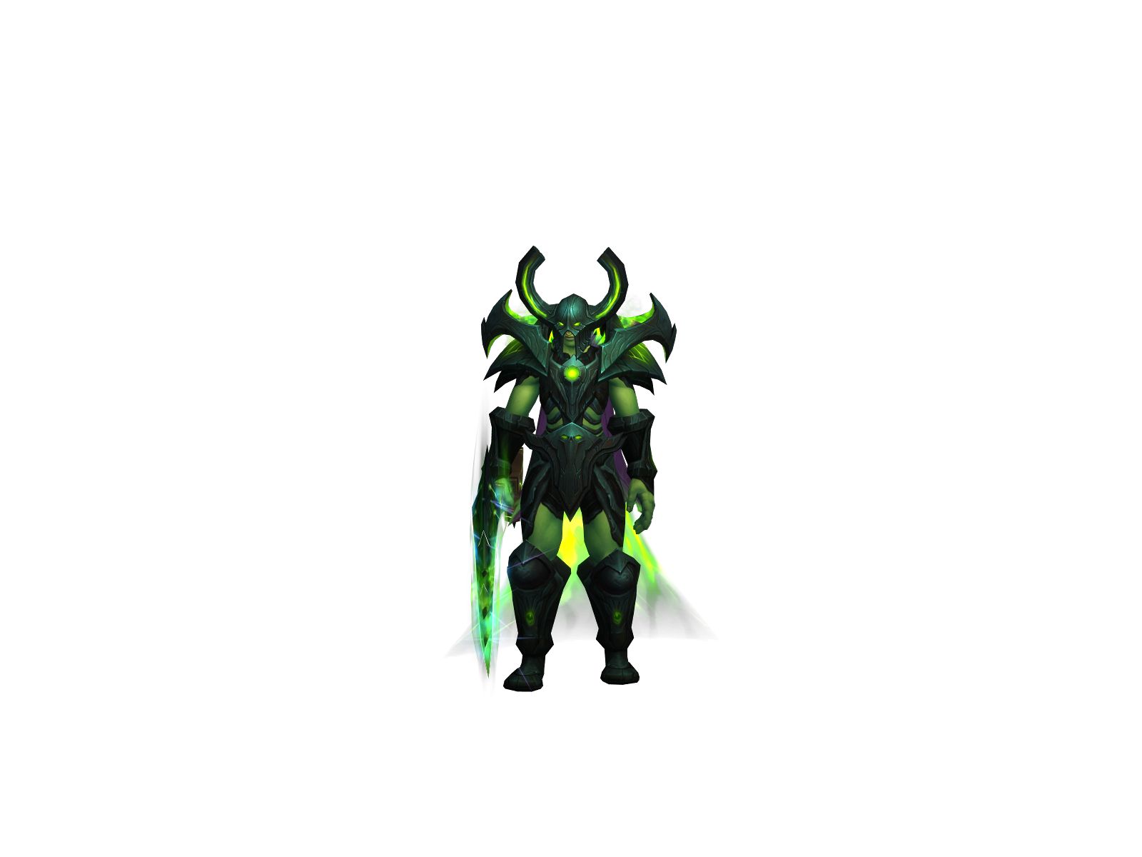 Malpha 3D character render