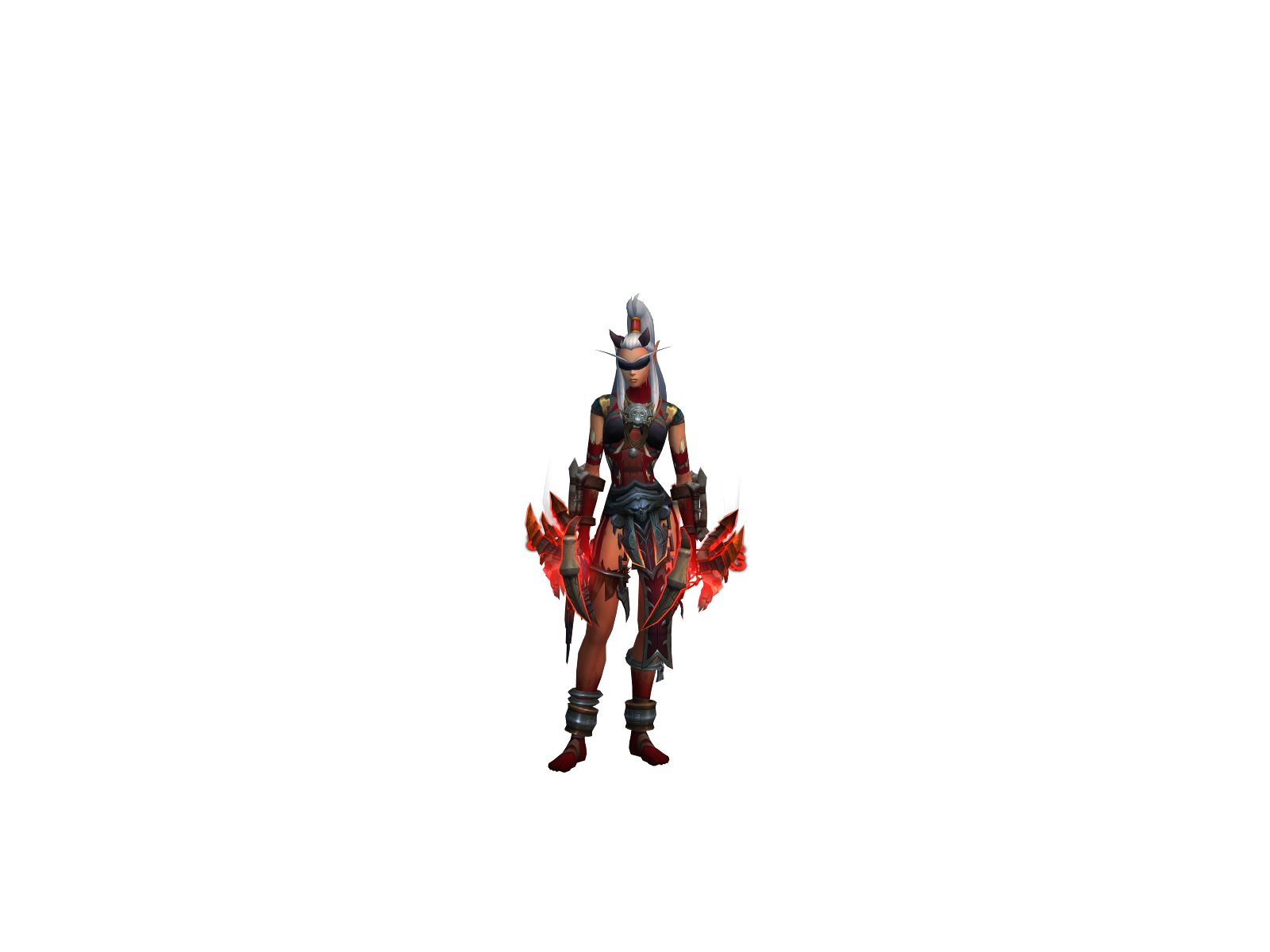 Shadxw 3D character render