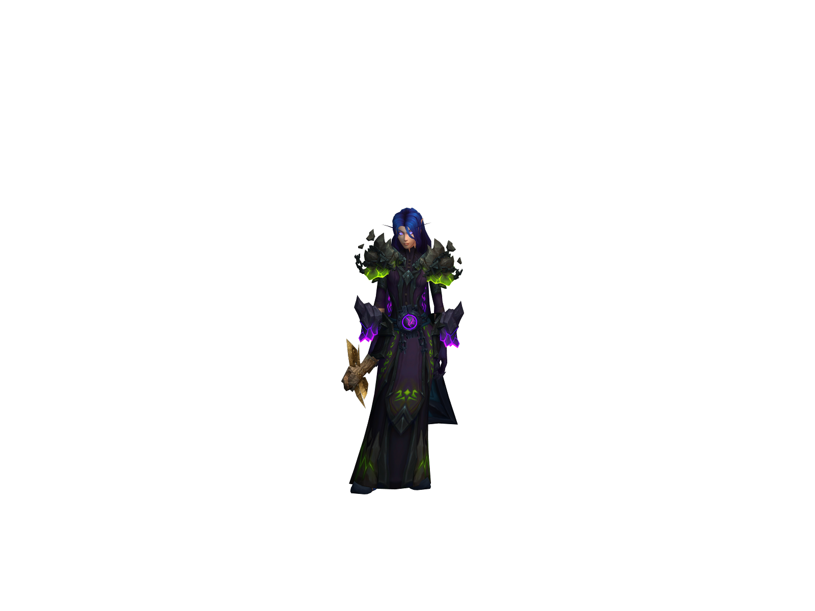 Zêbuza 3D character render