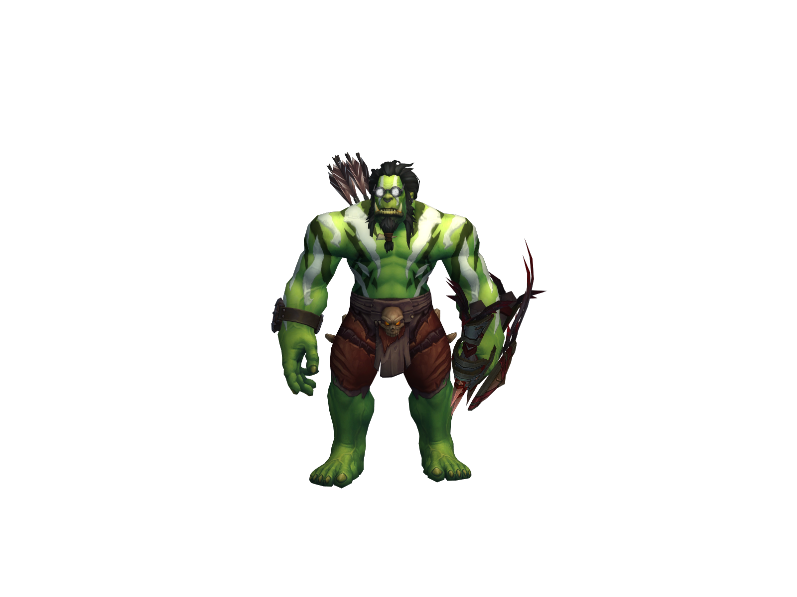 Lonewølf 3D character render