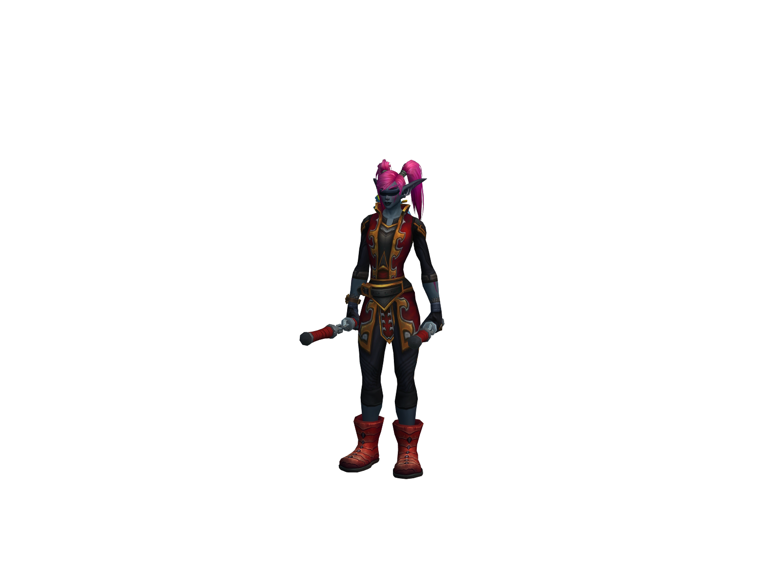 Hemodroiden 3D character render