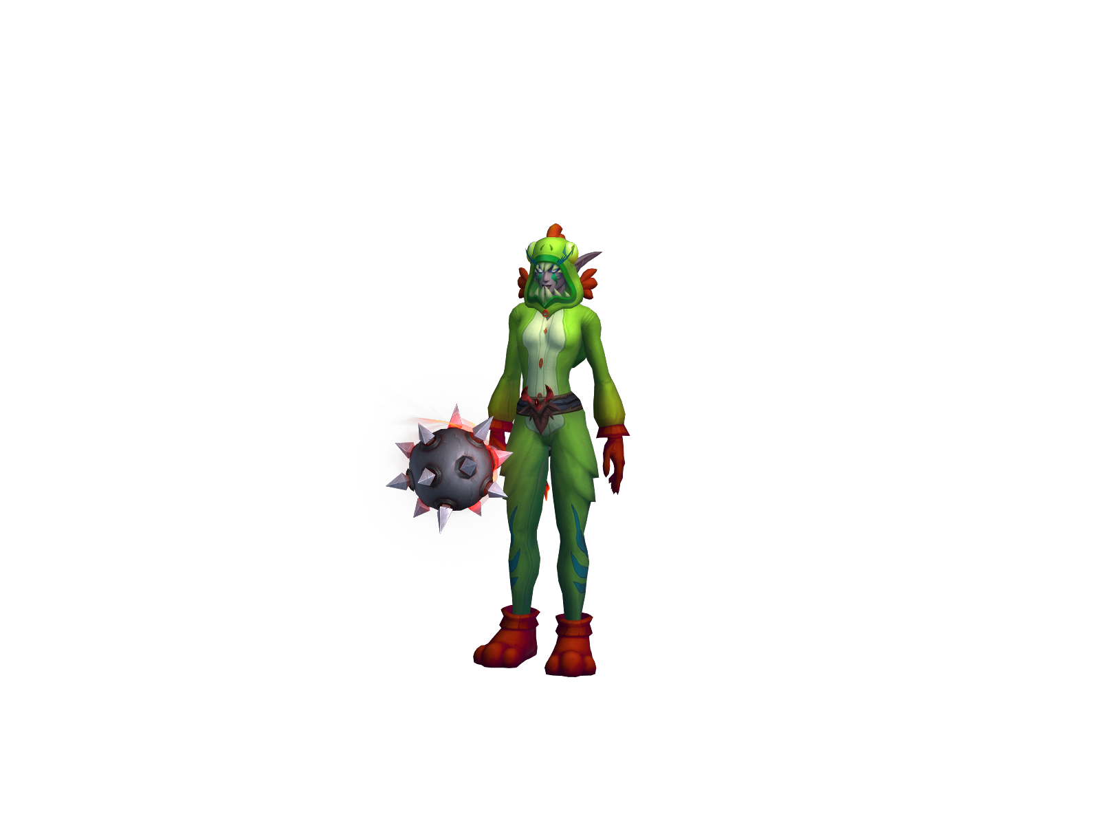 Bananafrijj 3D character render