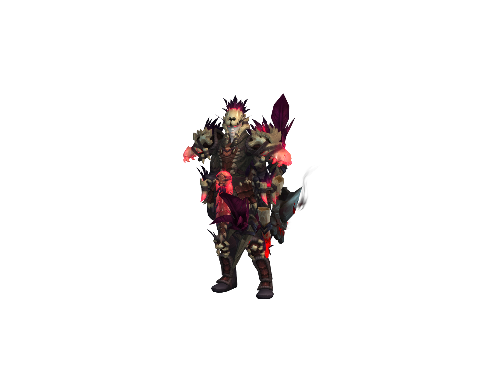 Penkekhfive 3D character render